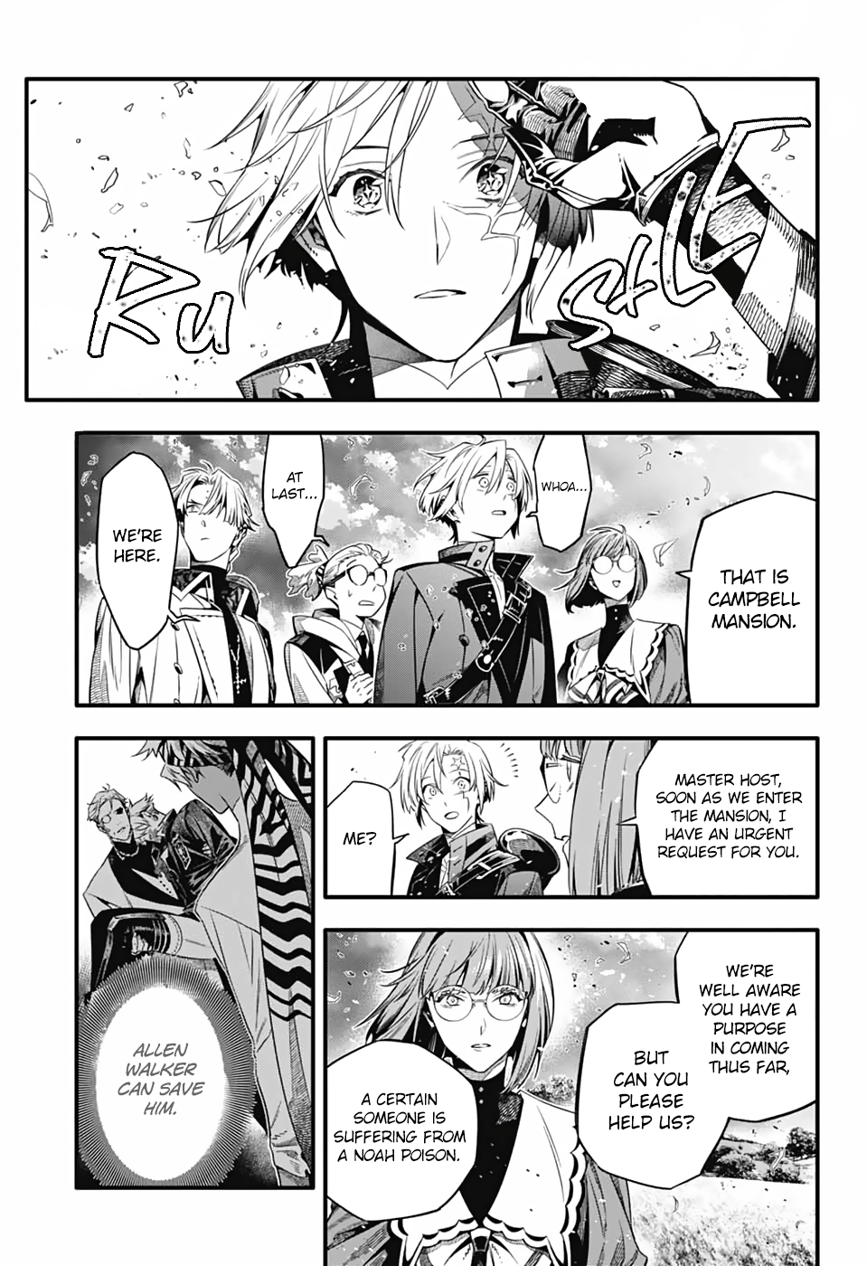 Halaman dari D.Gray-man Chapter 257