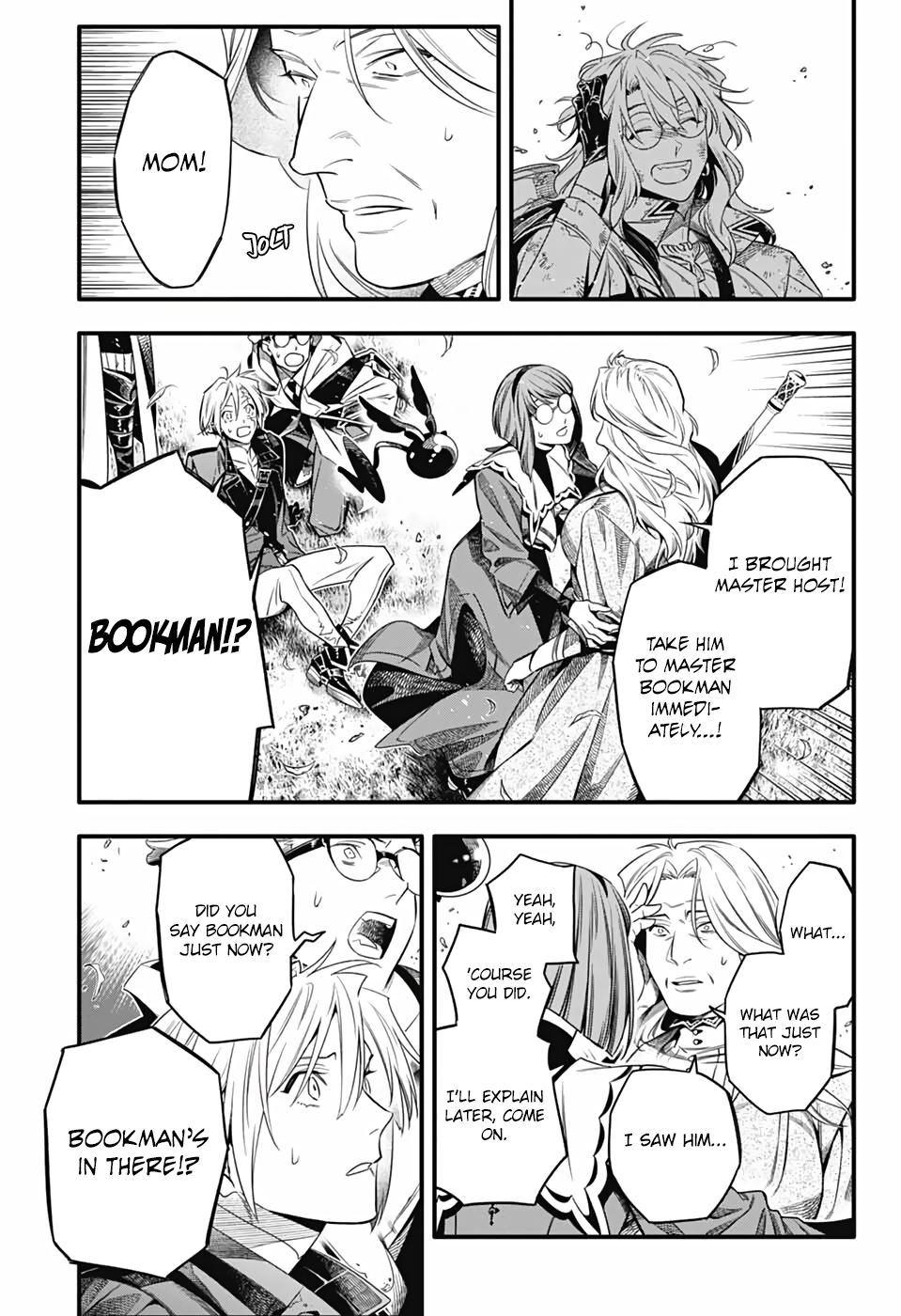 Halaman dari D.Gray-man Chapter 257