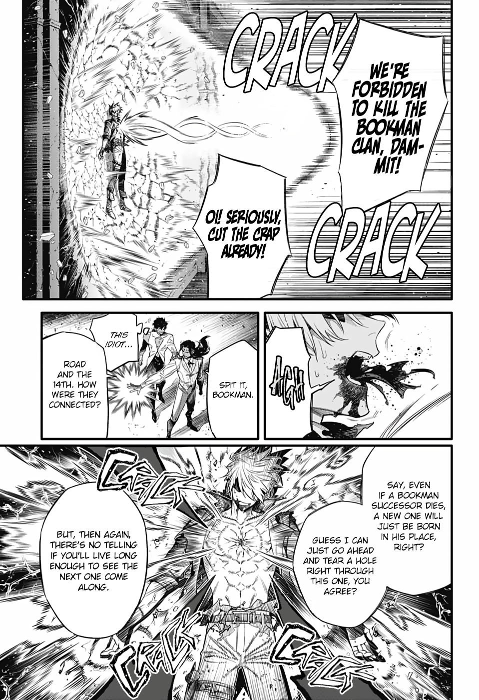 Halaman dari D.Gray-man Chapter 257