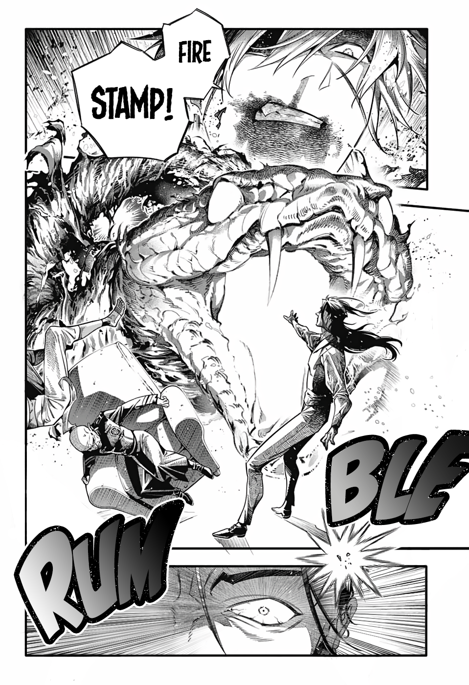 Halaman dari D.Gray-man Chapter 257