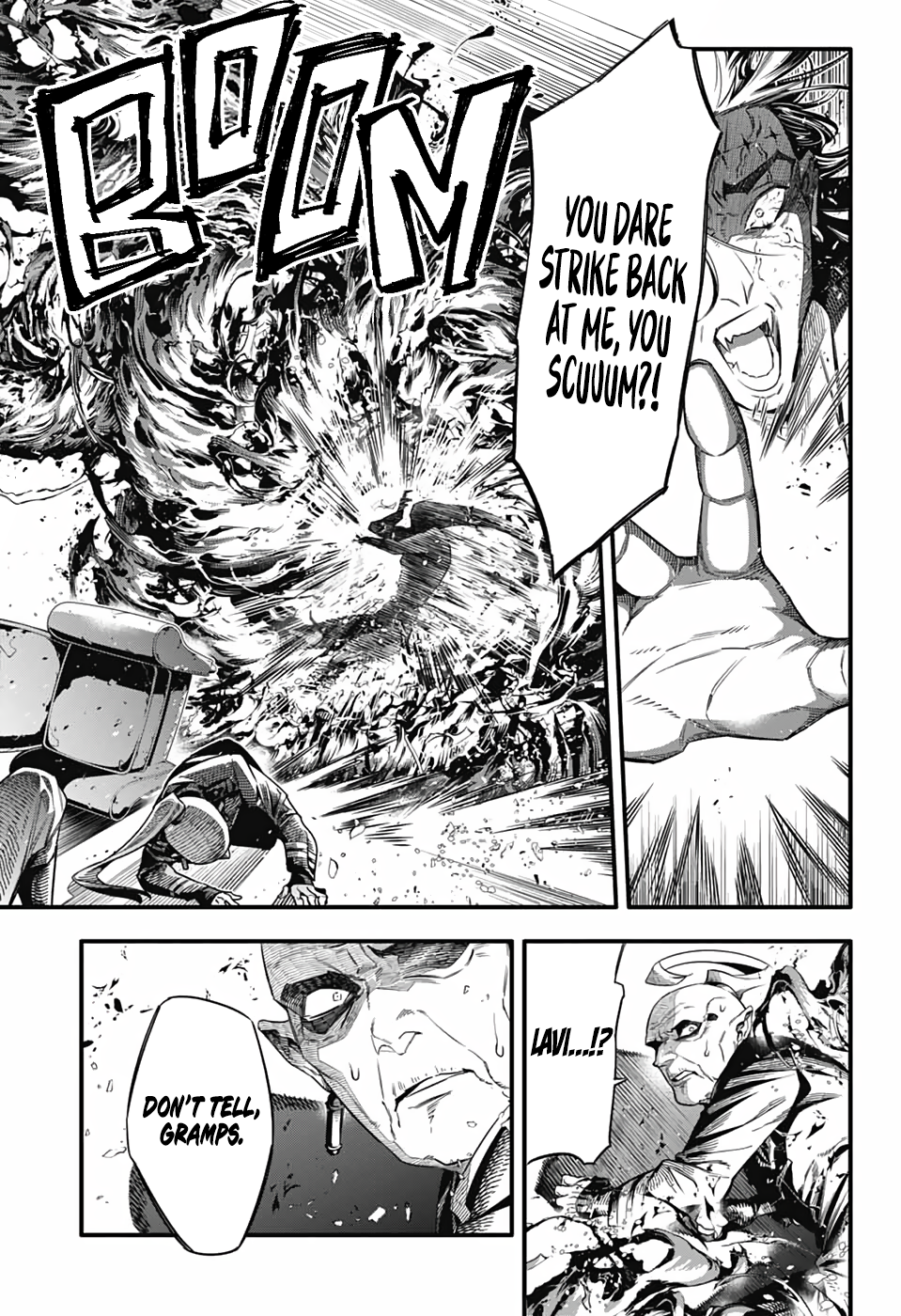 Halaman dari D.Gray-man Chapter 257