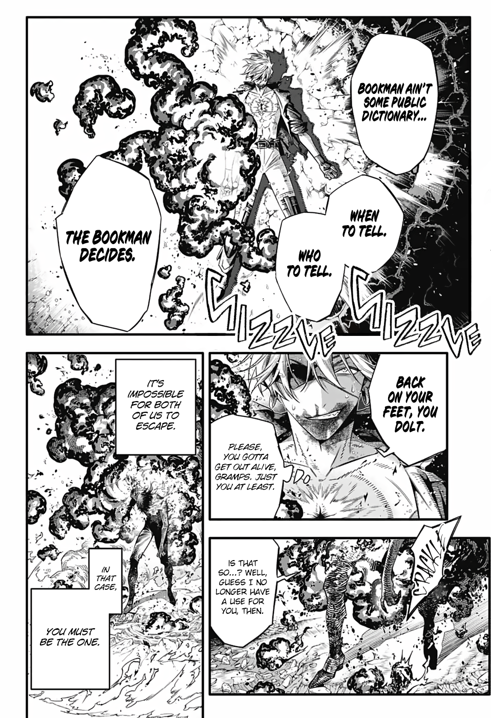 Halaman dari D.Gray-man Chapter 257