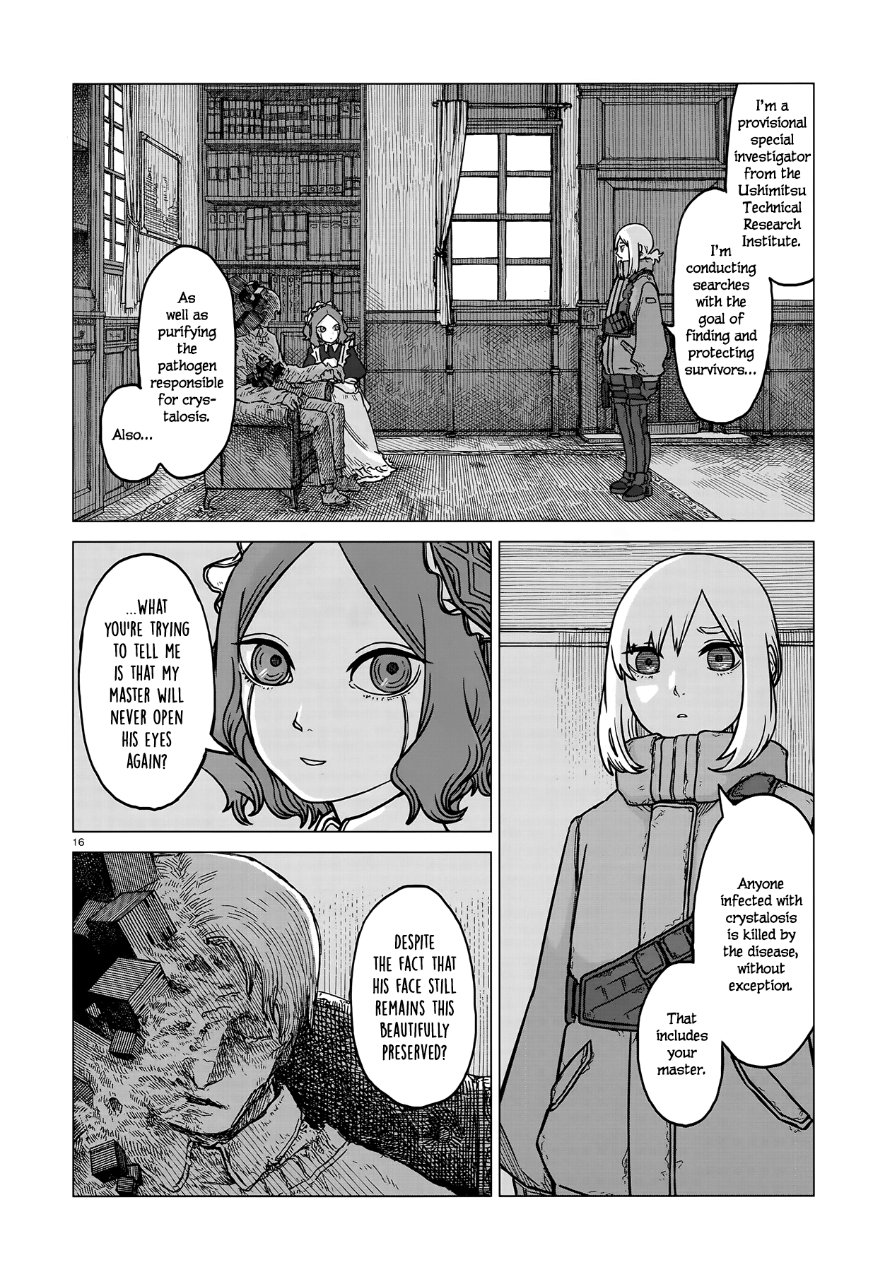 Halaman dari The Color of the End: Mission in the Apocalypse Chapter 4