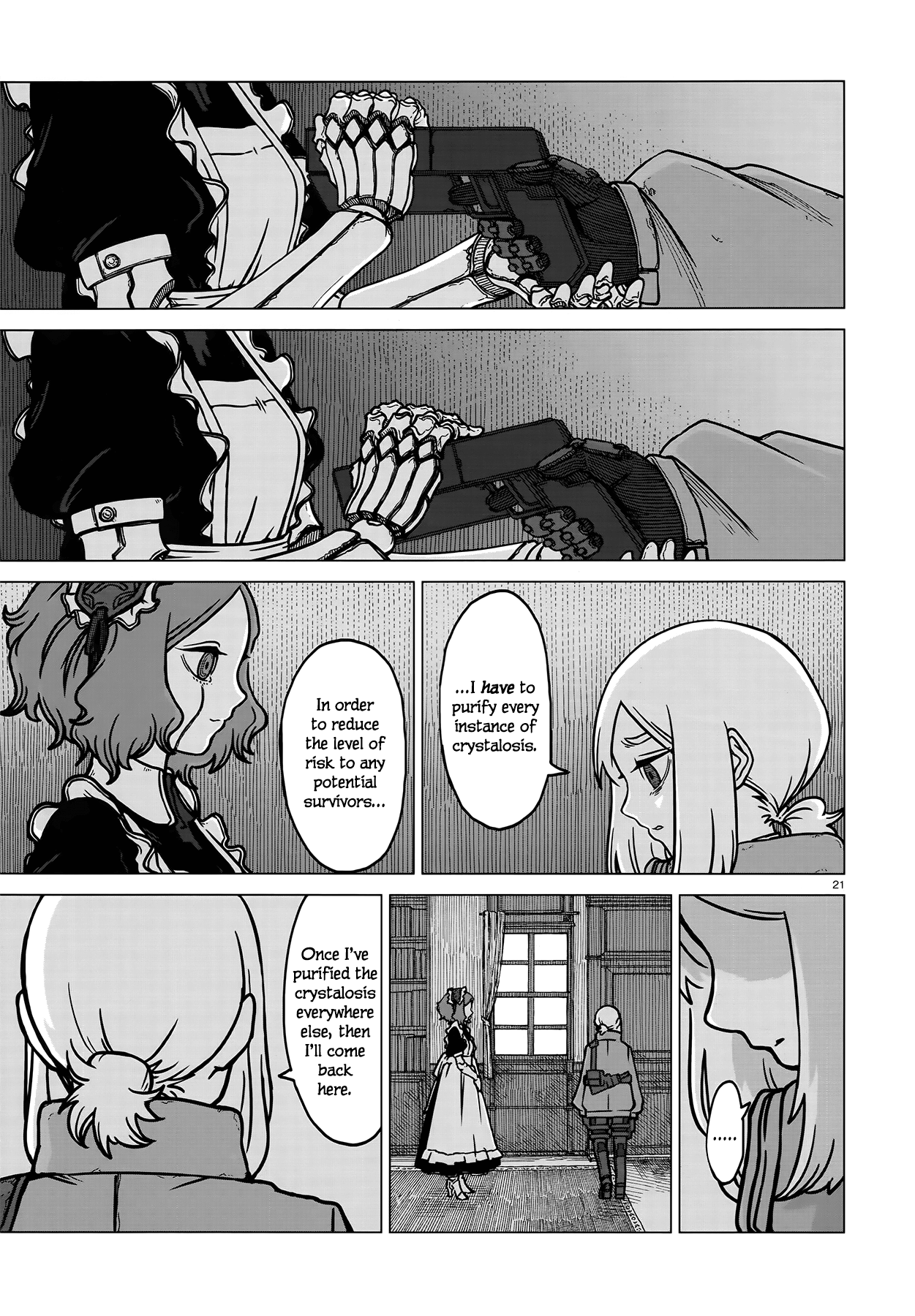 Halaman dari The Color of the End: Mission in the Apocalypse Chapter 4