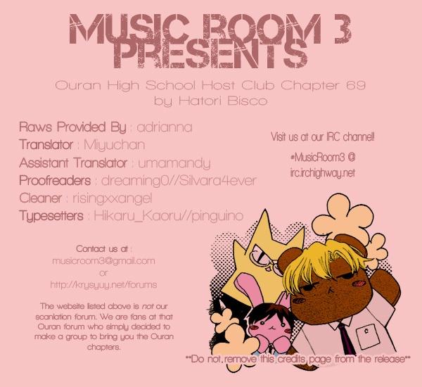 Halaman dari Ouran High School Host Club Chapter 69