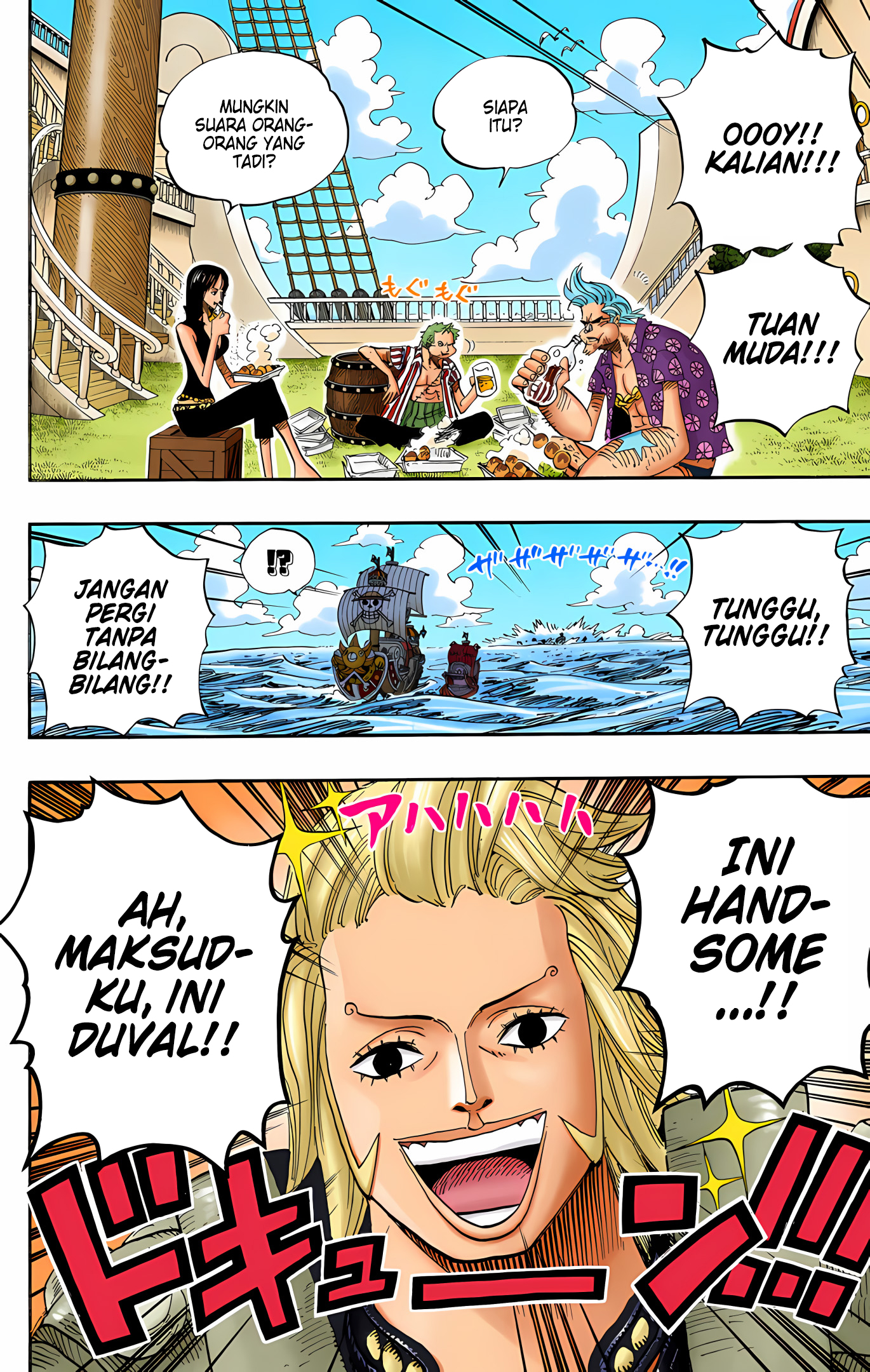 One Piece (Official Colored) Chapter 496 - halaman 4