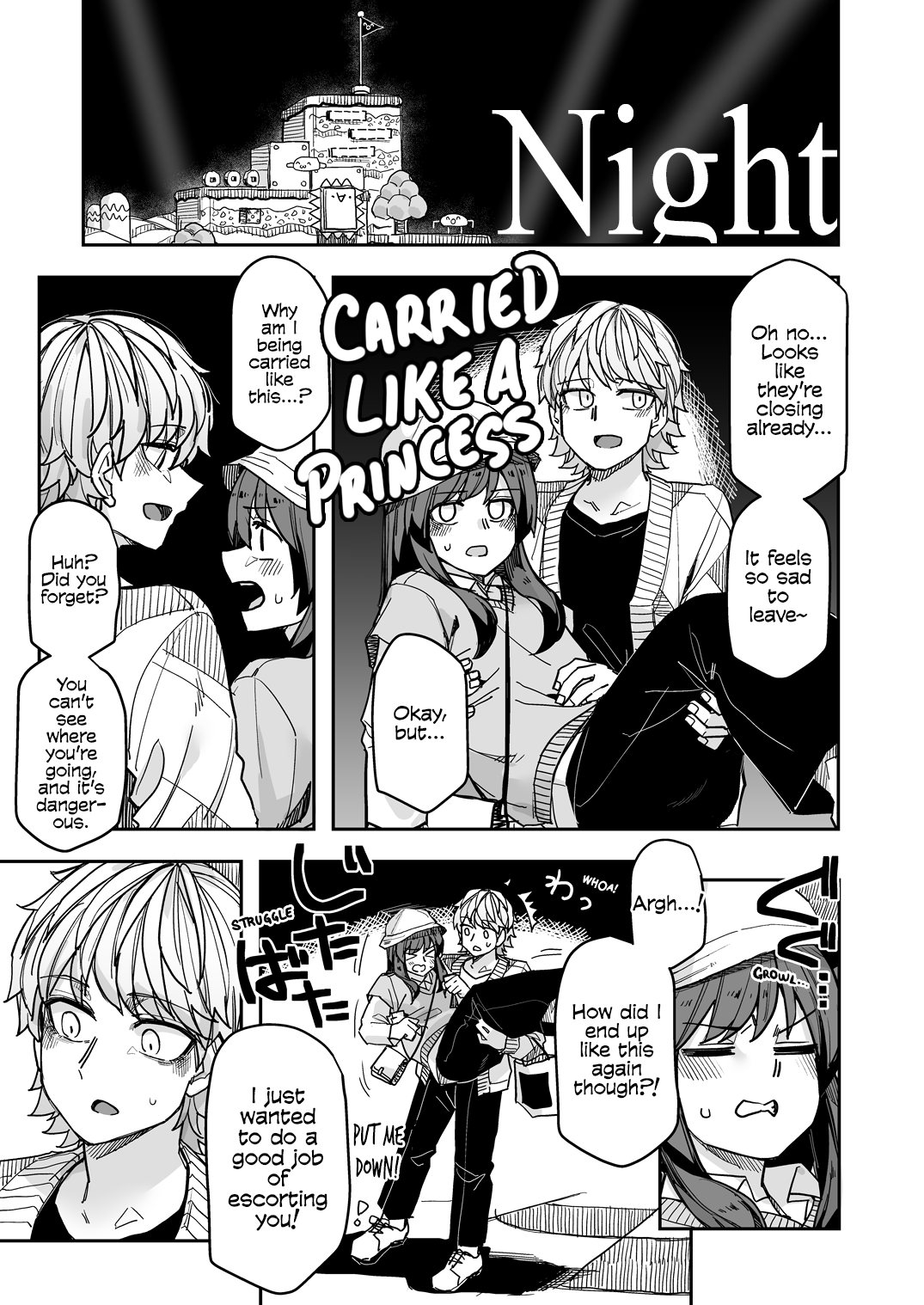 Halaman dari Ikemen Joshi to Josou Danshi Chapter 112