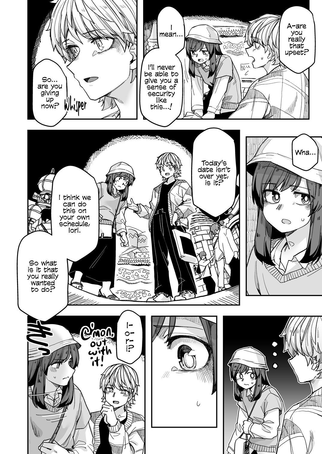 Halaman dari Ikemen Joshi to Josou Danshi Chapter 112