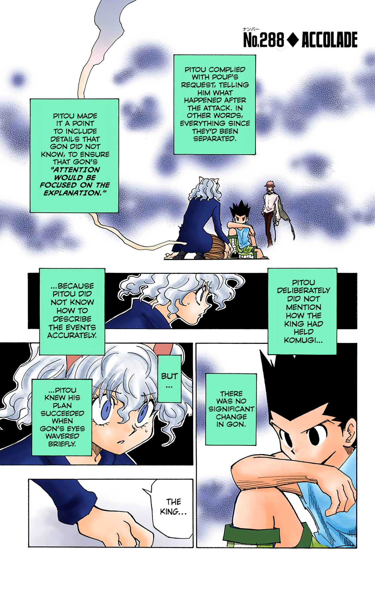 Halaman dari HUNTER x HUNTER (Official Colored) Chapter 288