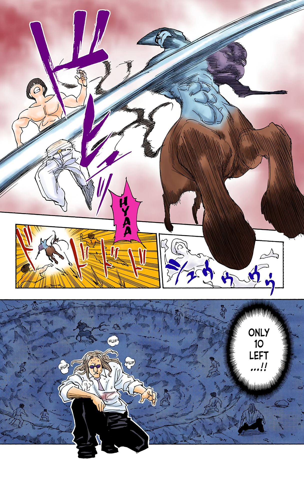 Halaman dari HUNTER x HUNTER (Official Colored) Chapter 288