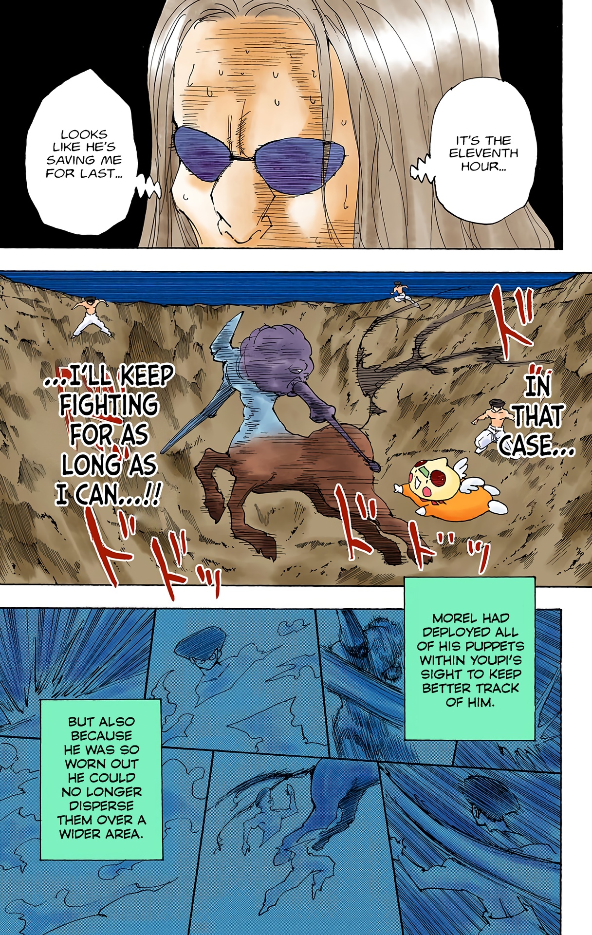 Halaman dari HUNTER x HUNTER (Official Colored) Chapter 288