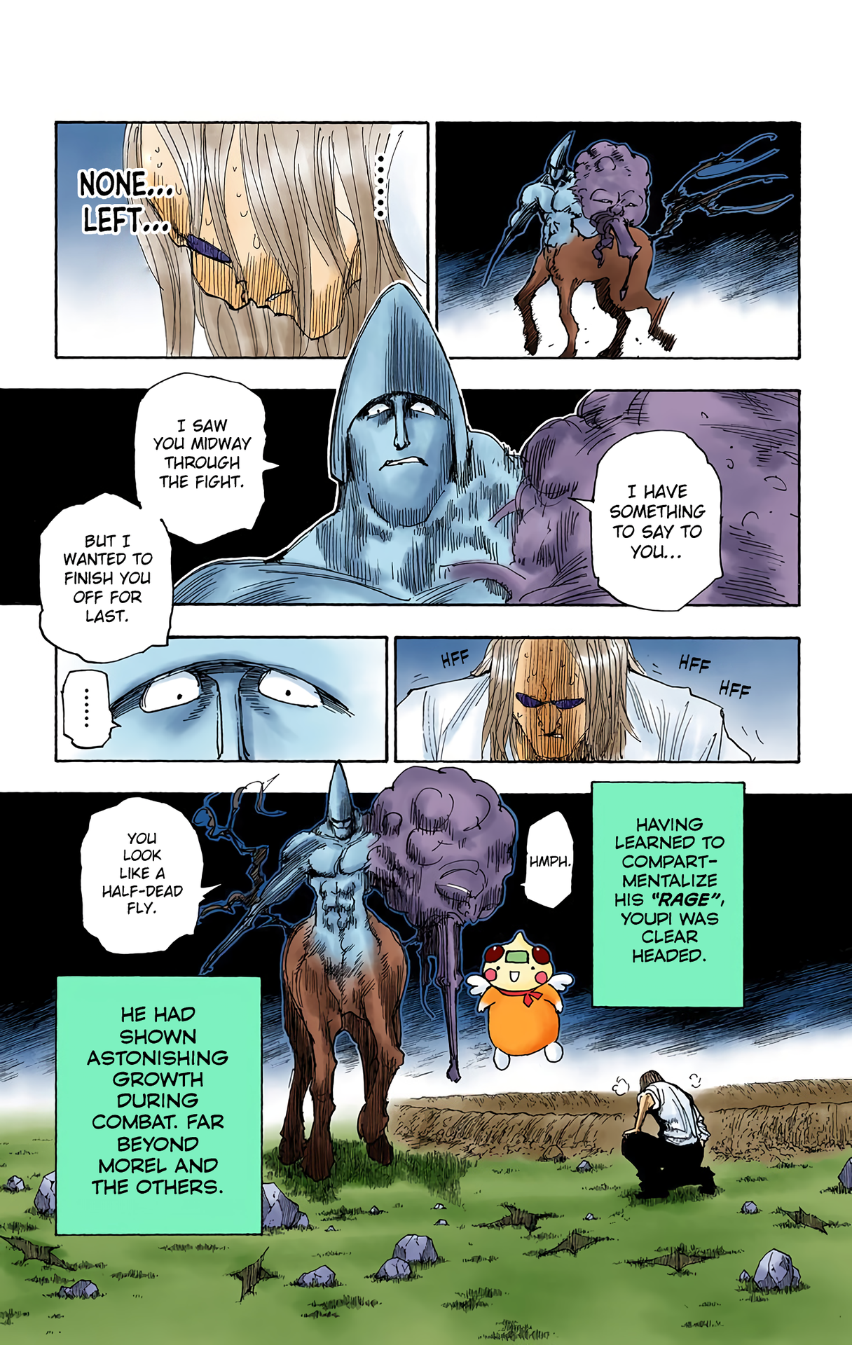 Halaman dari HUNTER x HUNTER (Official Colored) Chapter 288