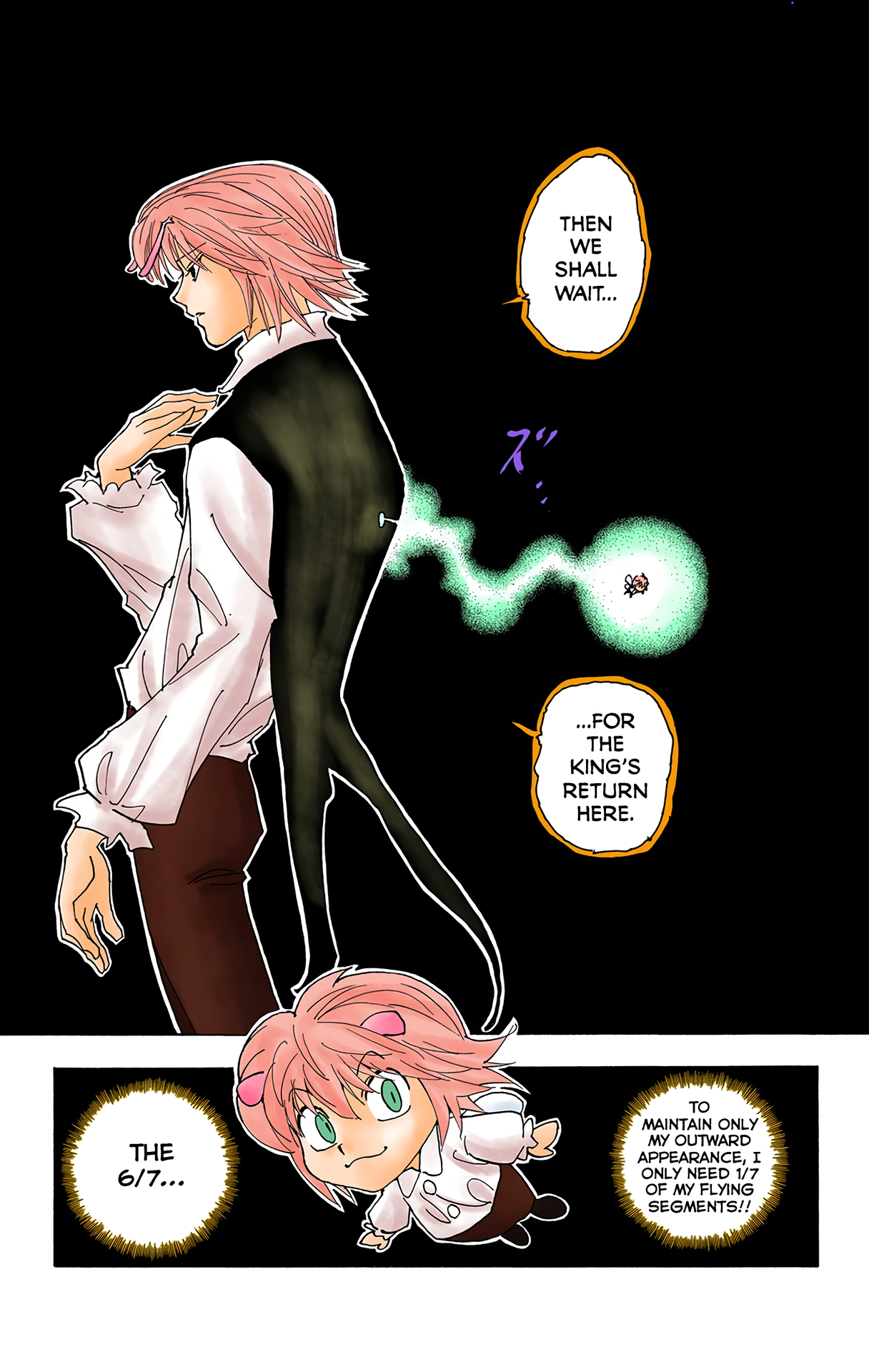 Halaman dari HUNTER x HUNTER (Official Colored) Chapter 288