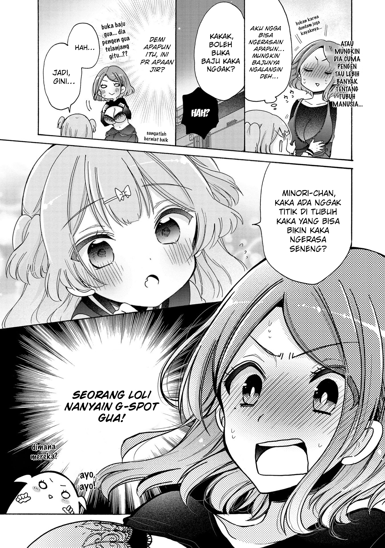 Oneesan wa Joshi Shougakusei ni Kyoumi ga Arimasu. Chapter 12 - halaman 9