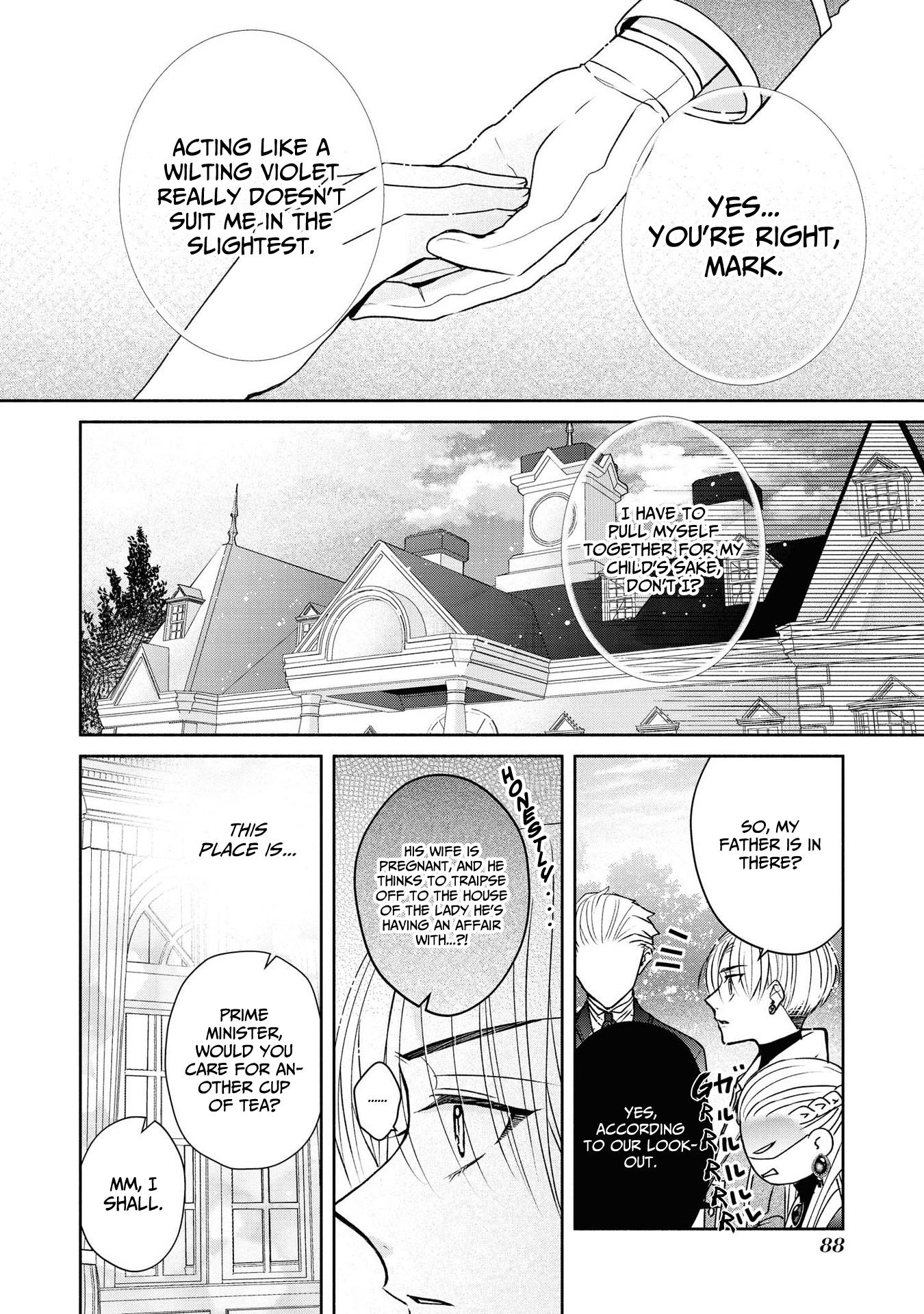 Halaman dari Though I May Be a Villainess, I'll Show You I Can Obtain Happiness! Chapter 4