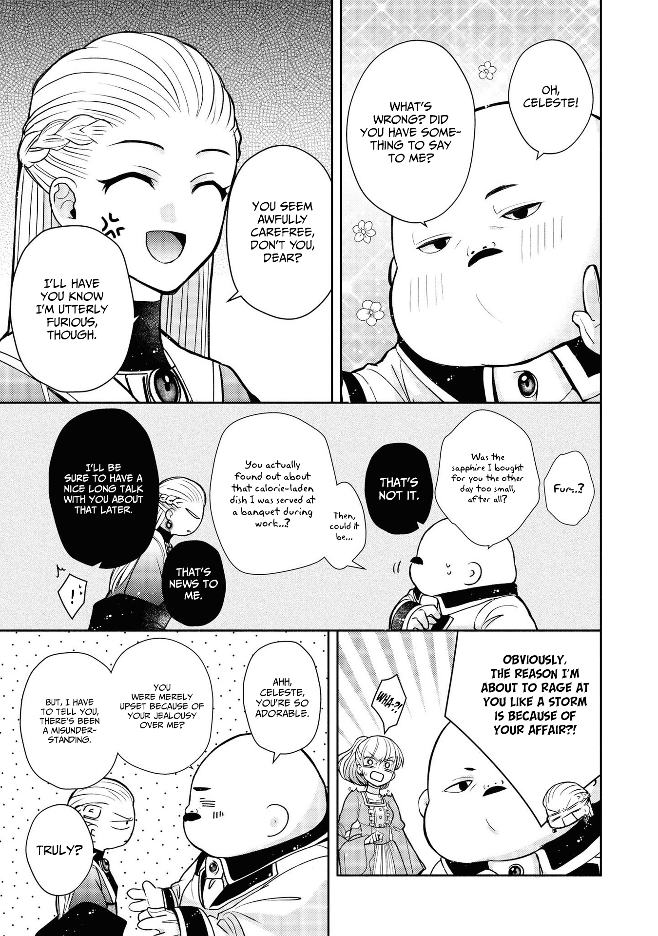 Halaman dari Though I May Be a Villainess, I'll Show You I Can Obtain Happiness! Chapter 4