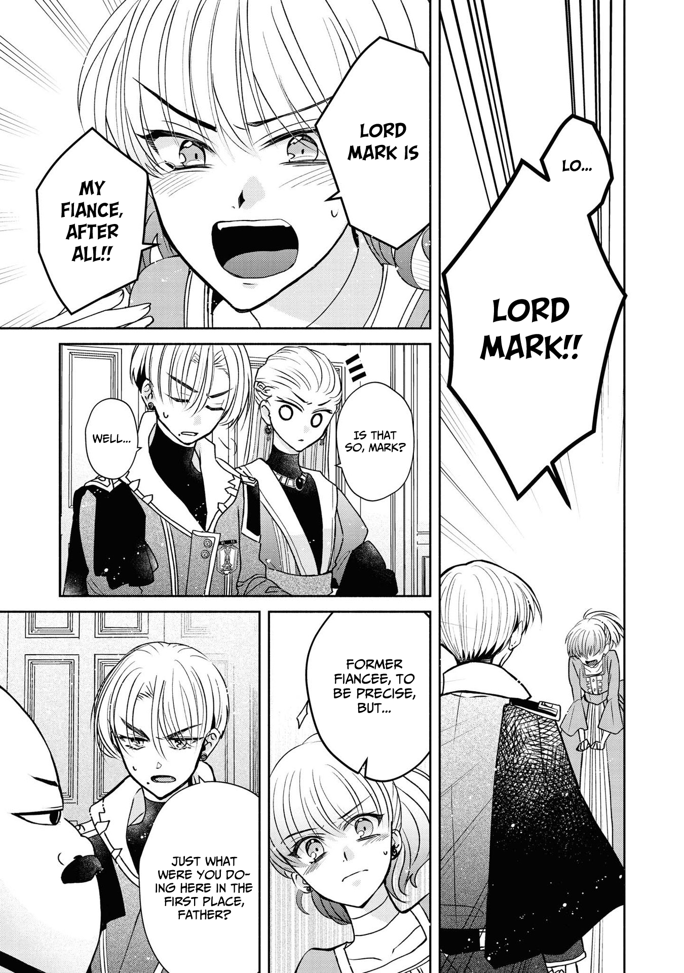 Halaman dari Though I May Be a Villainess, I'll Show You I Can Obtain Happiness! Chapter 4