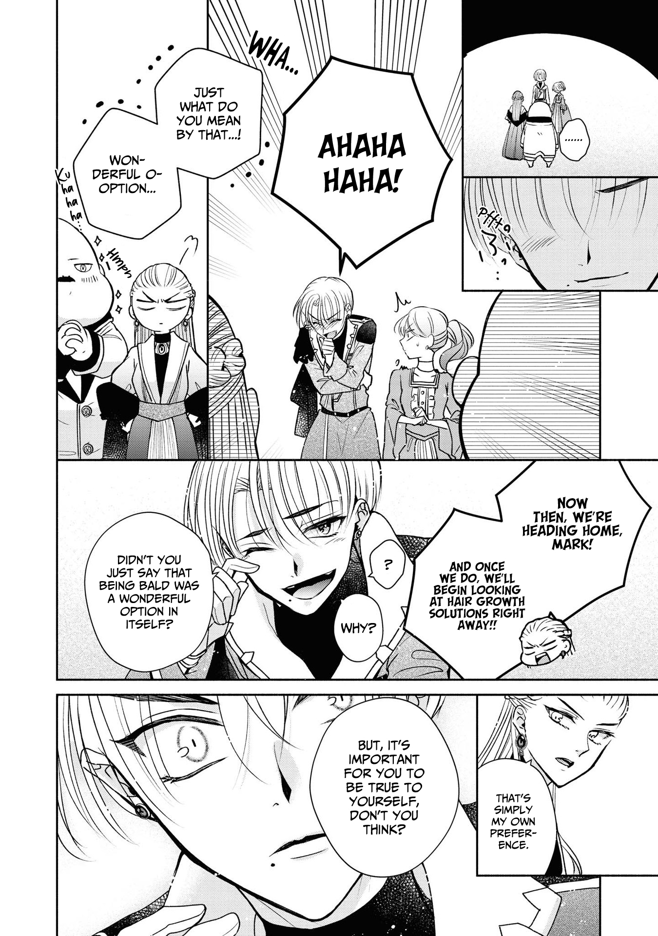 Halaman dari Though I May Be a Villainess, I'll Show You I Can Obtain Happiness! Chapter 4