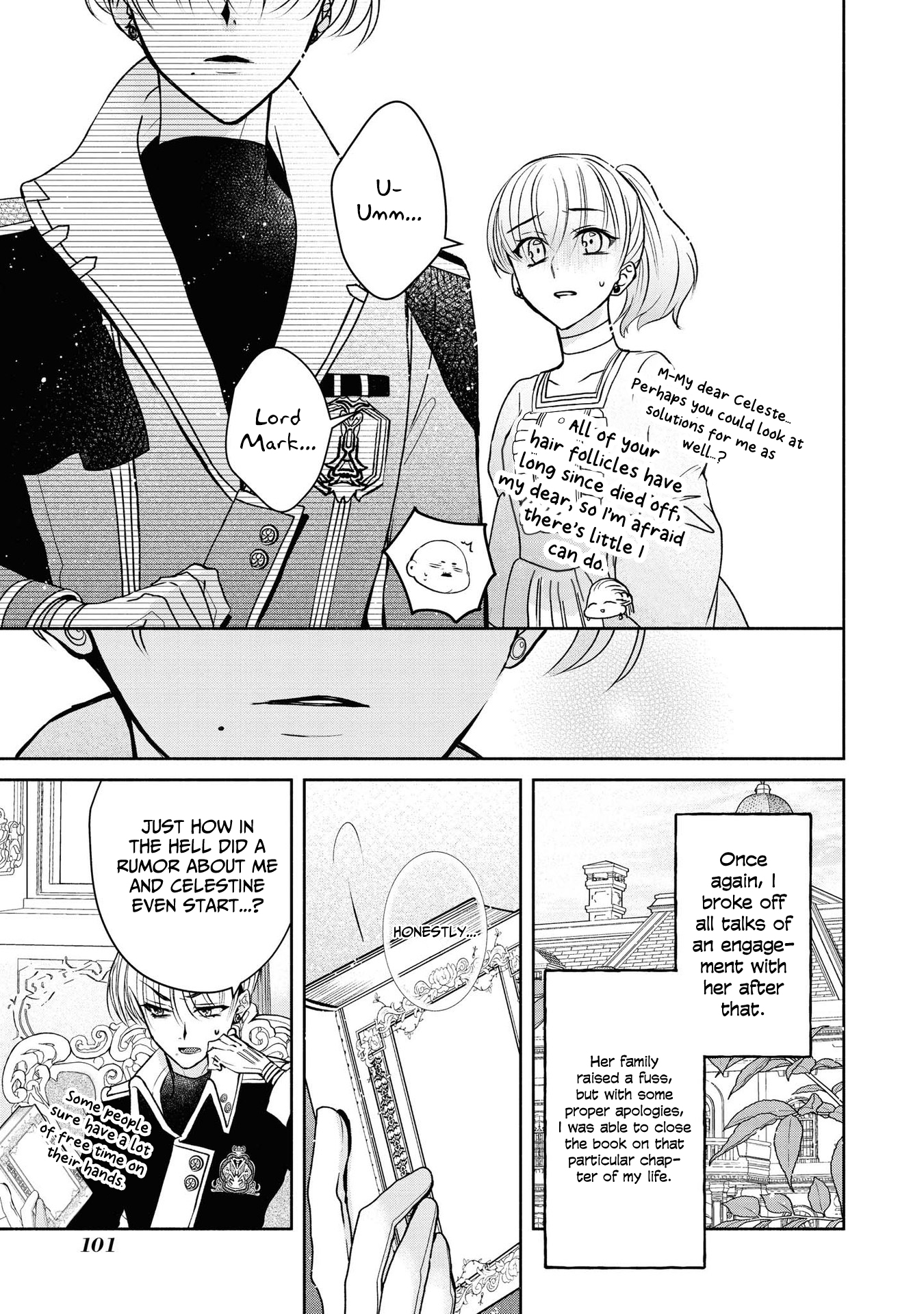 Halaman dari Though I May Be a Villainess, I'll Show You I Can Obtain Happiness! Chapter 4