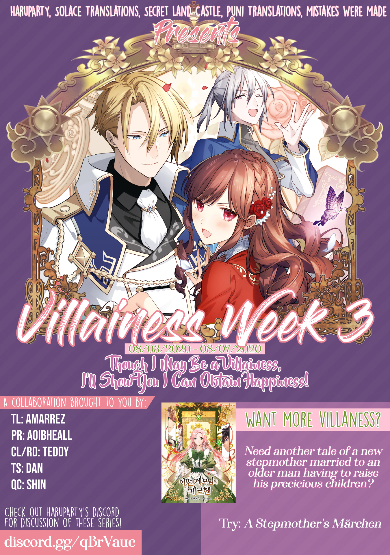 Halaman dari Though I May Be a Villainess, I'll Show You I Can Obtain Happiness! Chapter 4
