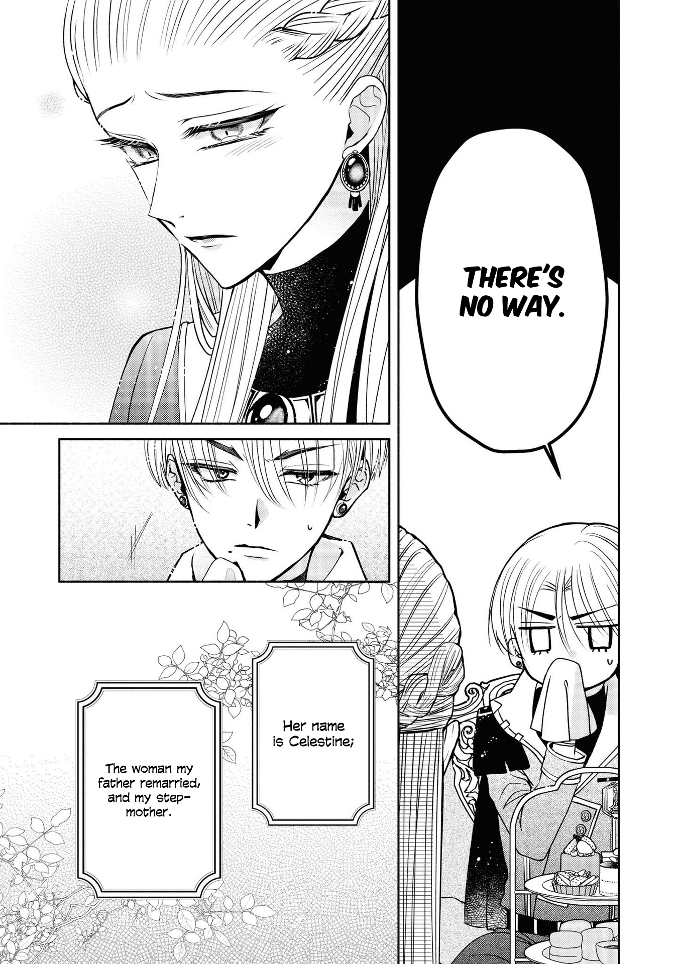 Halaman dari Though I May Be a Villainess, I'll Show You I Can Obtain Happiness! Chapter 4