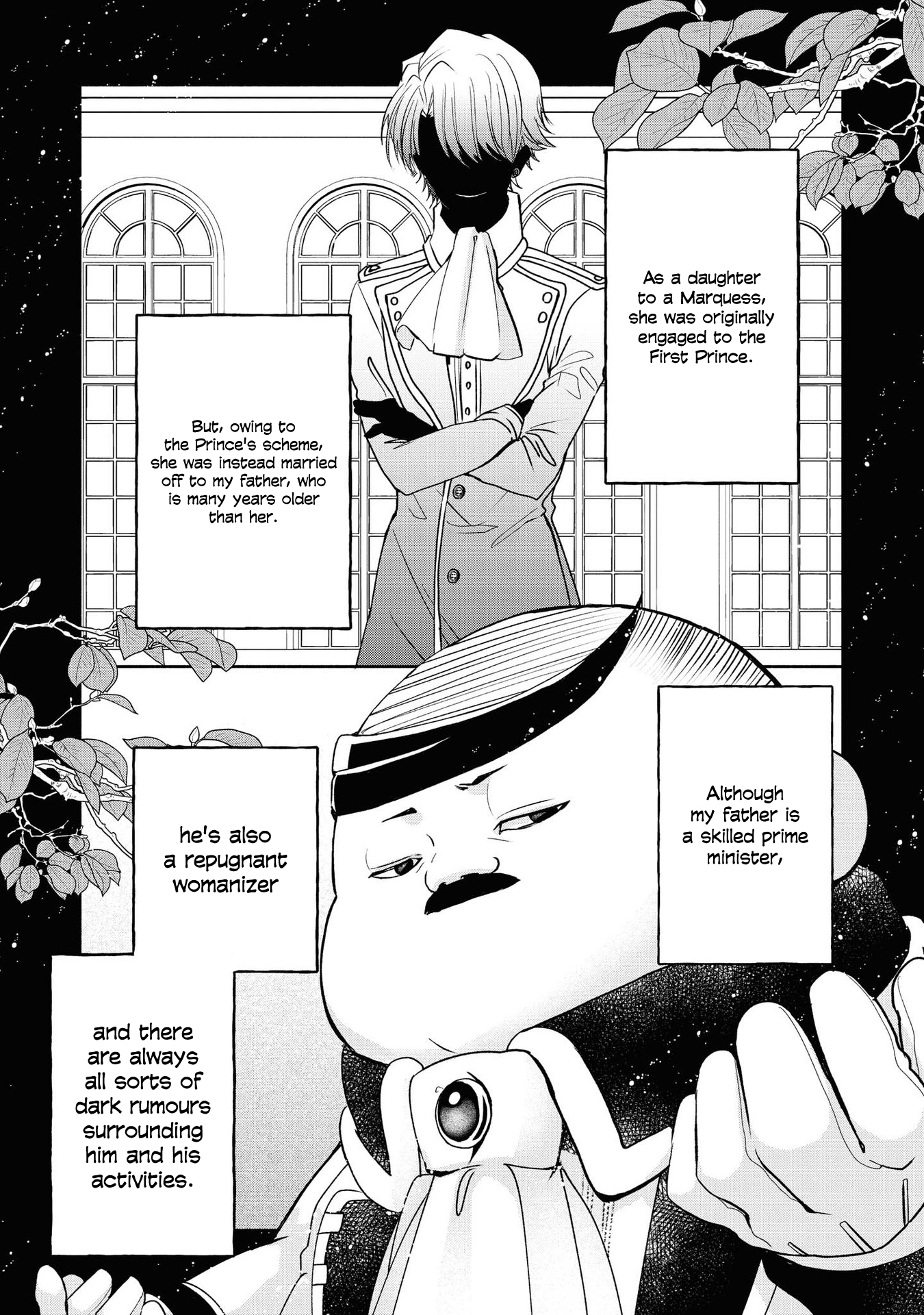 Halaman dari Though I May Be a Villainess, I'll Show You I Can Obtain Happiness! Chapter 4