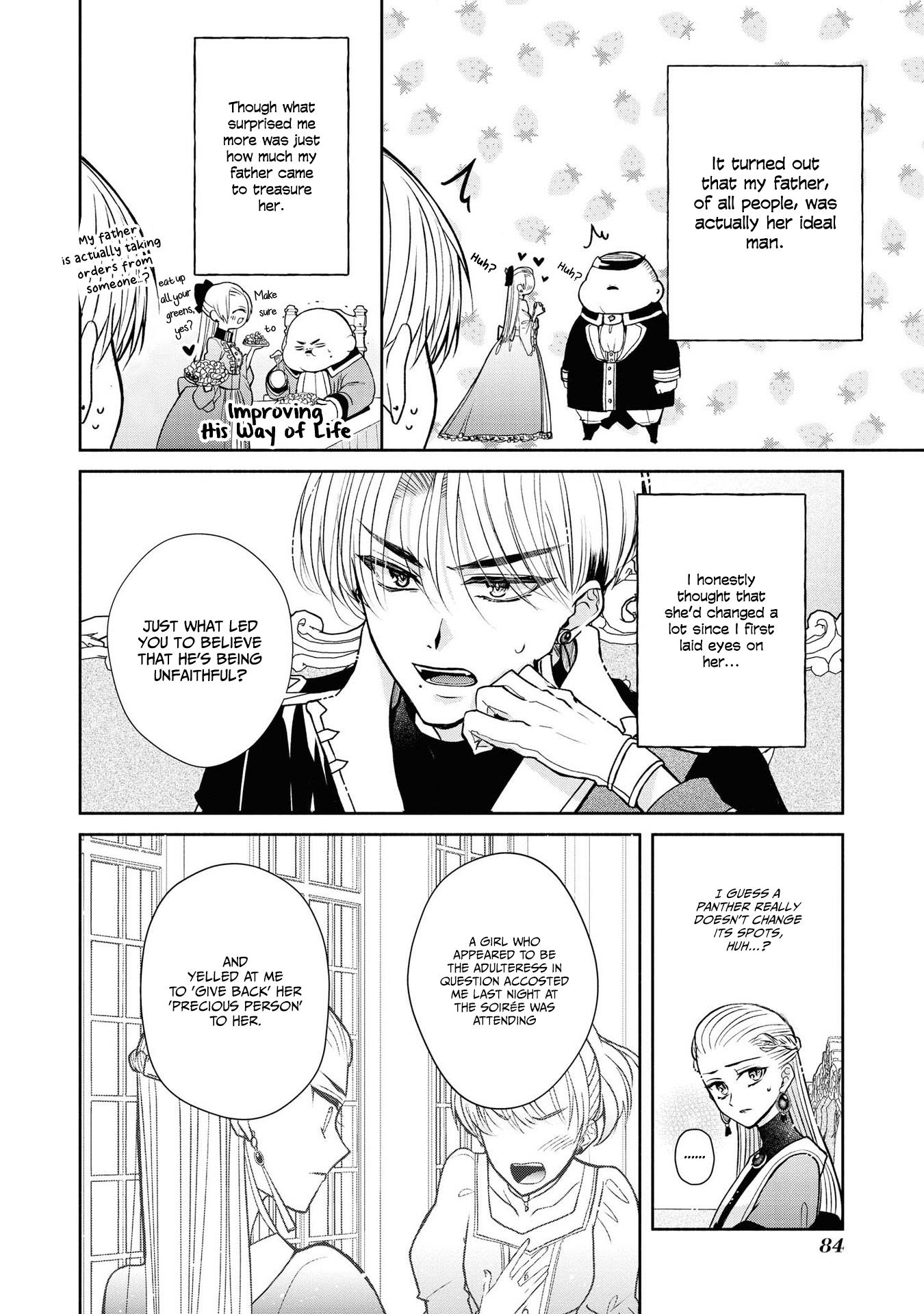 Halaman dari Though I May Be a Villainess, I'll Show You I Can Obtain Happiness! Chapter 4