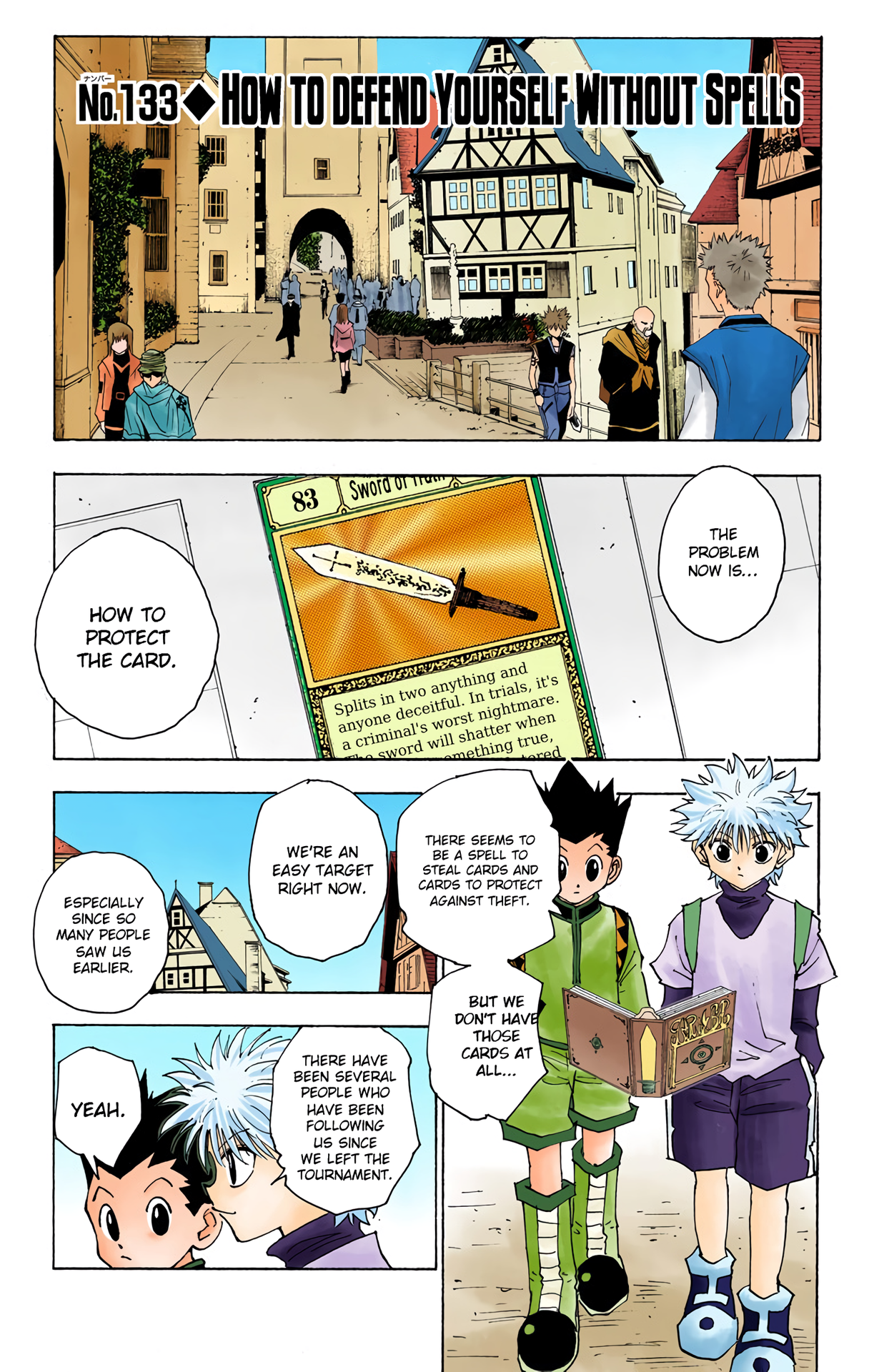 Halaman dari HUNTER x HUNTER (Official Colored) Chapter 133