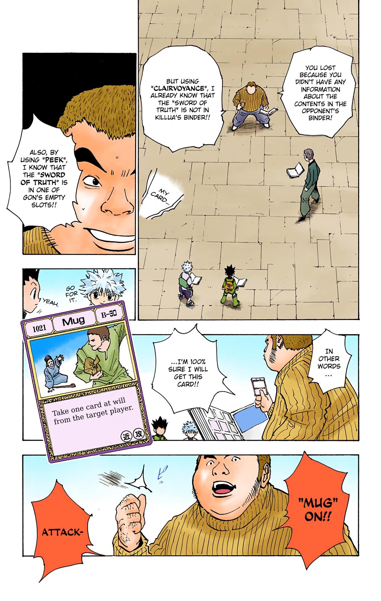 Halaman dari HUNTER x HUNTER (Official Colored) Chapter 133