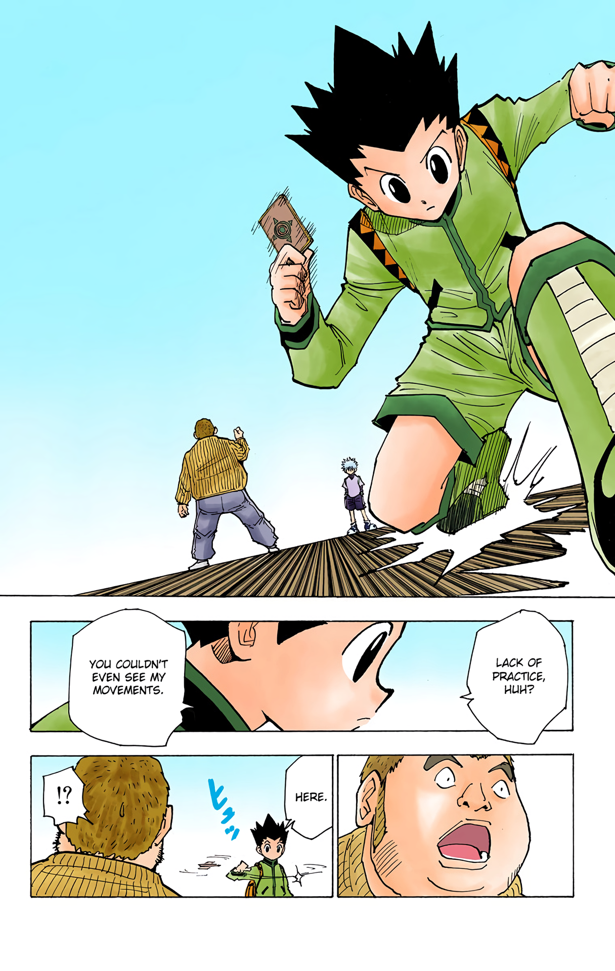 Halaman dari HUNTER x HUNTER (Official Colored) Chapter 133