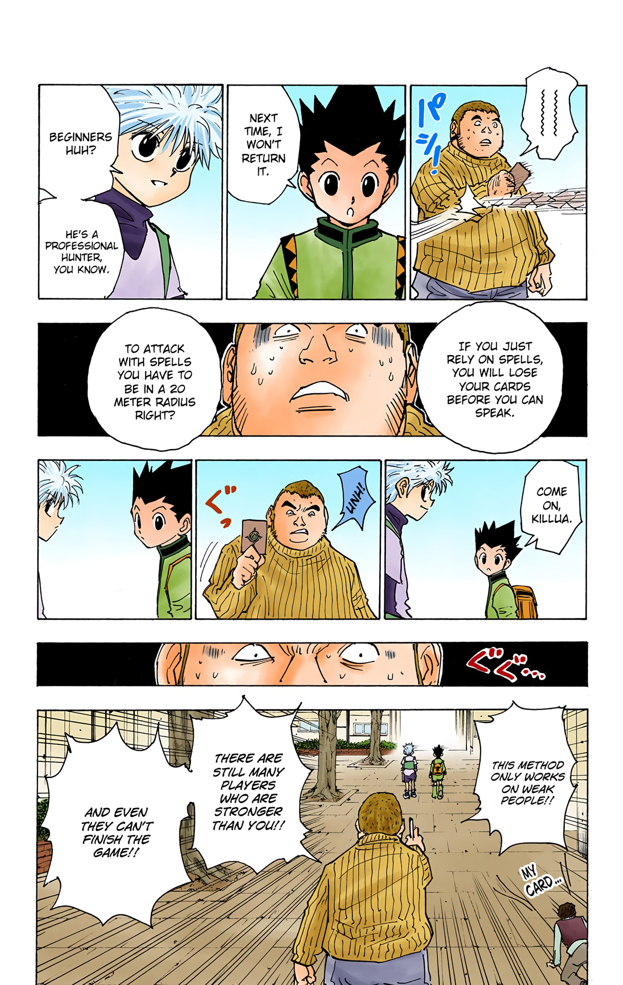 Halaman dari HUNTER x HUNTER (Official Colored) Chapter 133