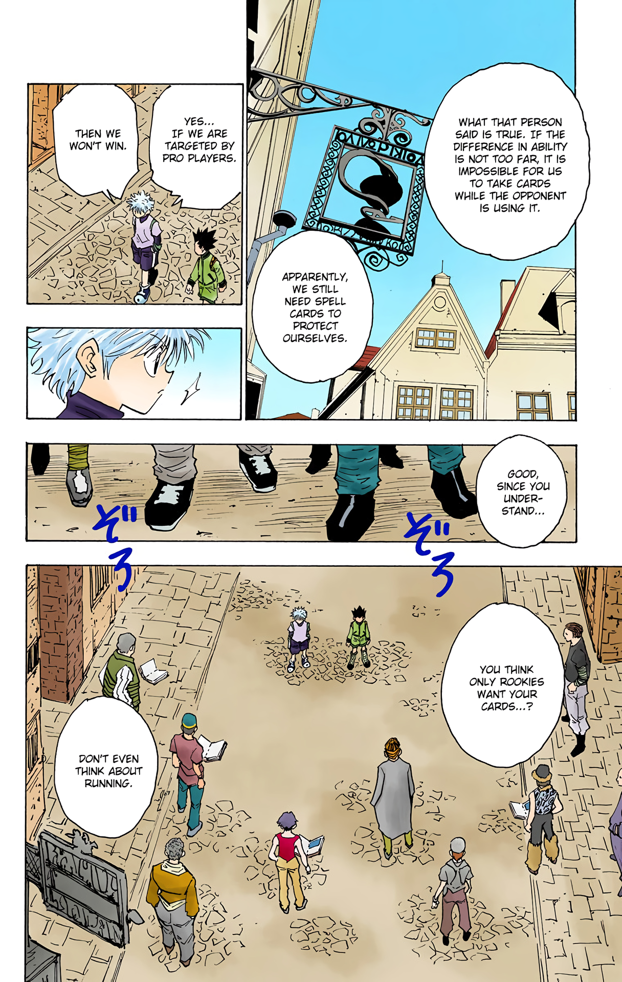 Halaman dari HUNTER x HUNTER (Official Colored) Chapter 133