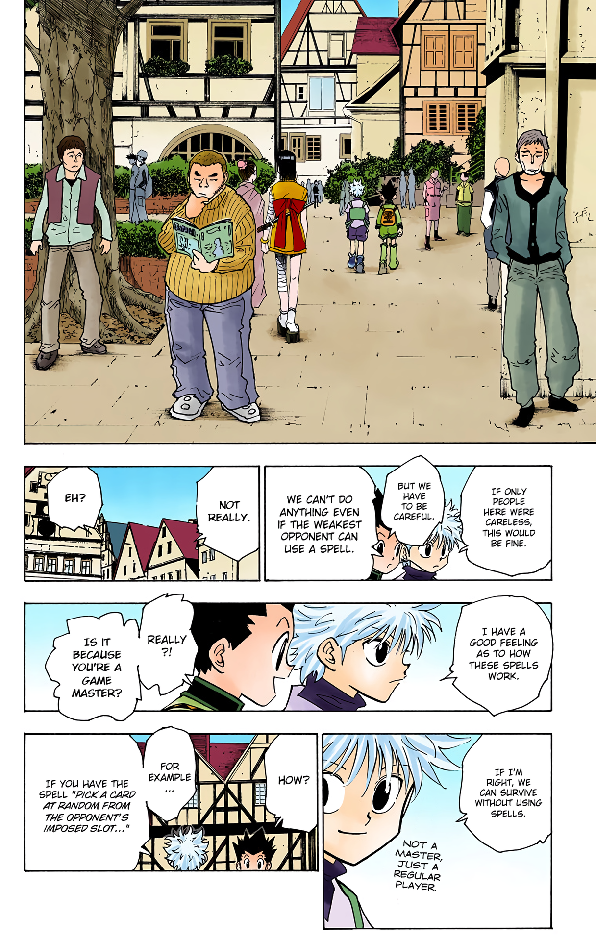 Halaman dari HUNTER x HUNTER (Official Colored) Chapter 133