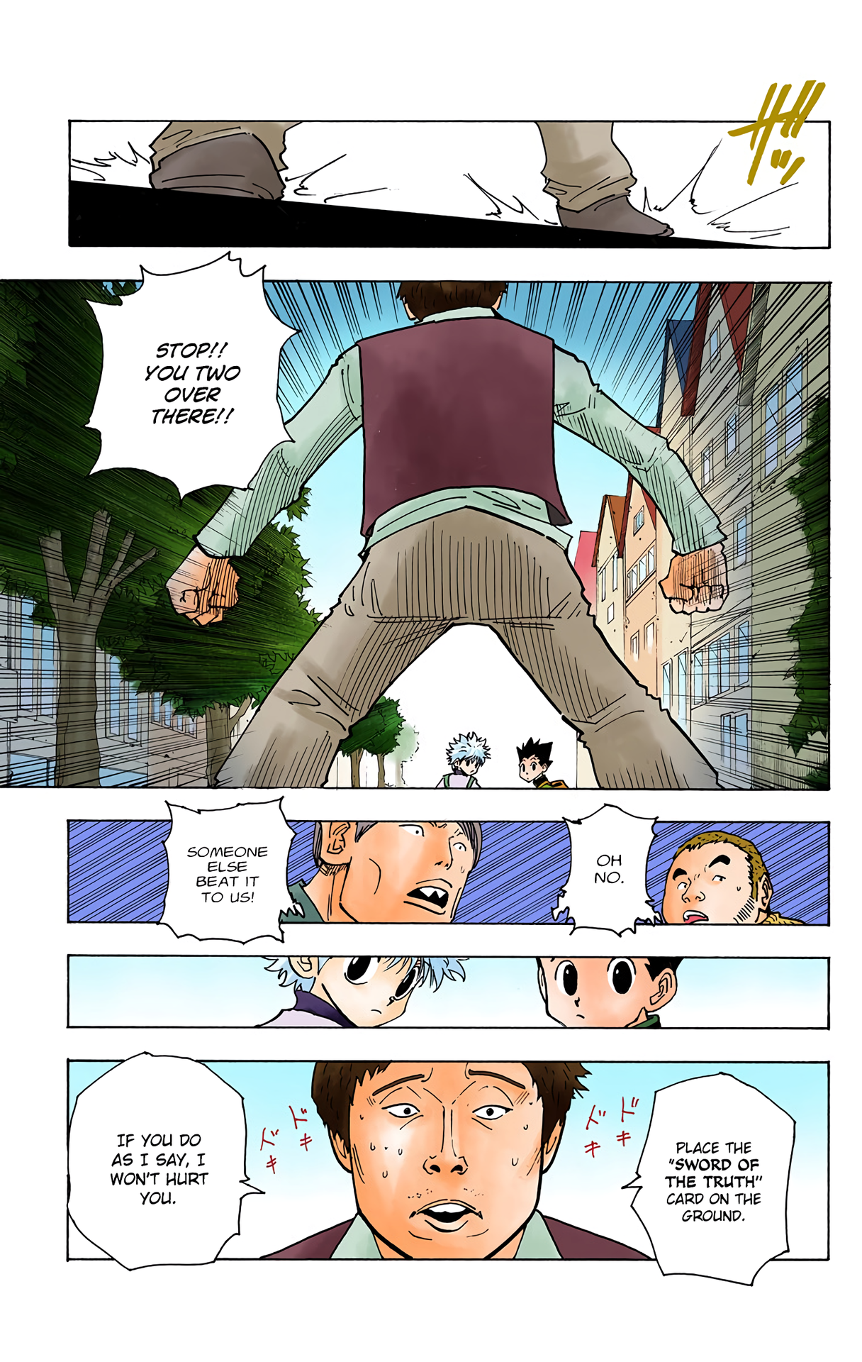 Halaman dari HUNTER x HUNTER (Official Colored) Chapter 133
