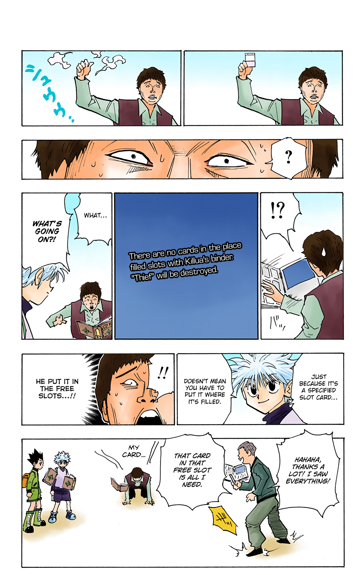 Halaman dari HUNTER x HUNTER (Official Colored) Chapter 133