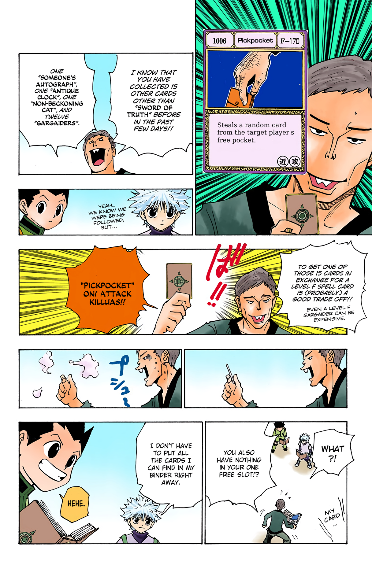 Halaman dari HUNTER x HUNTER (Official Colored) Chapter 133