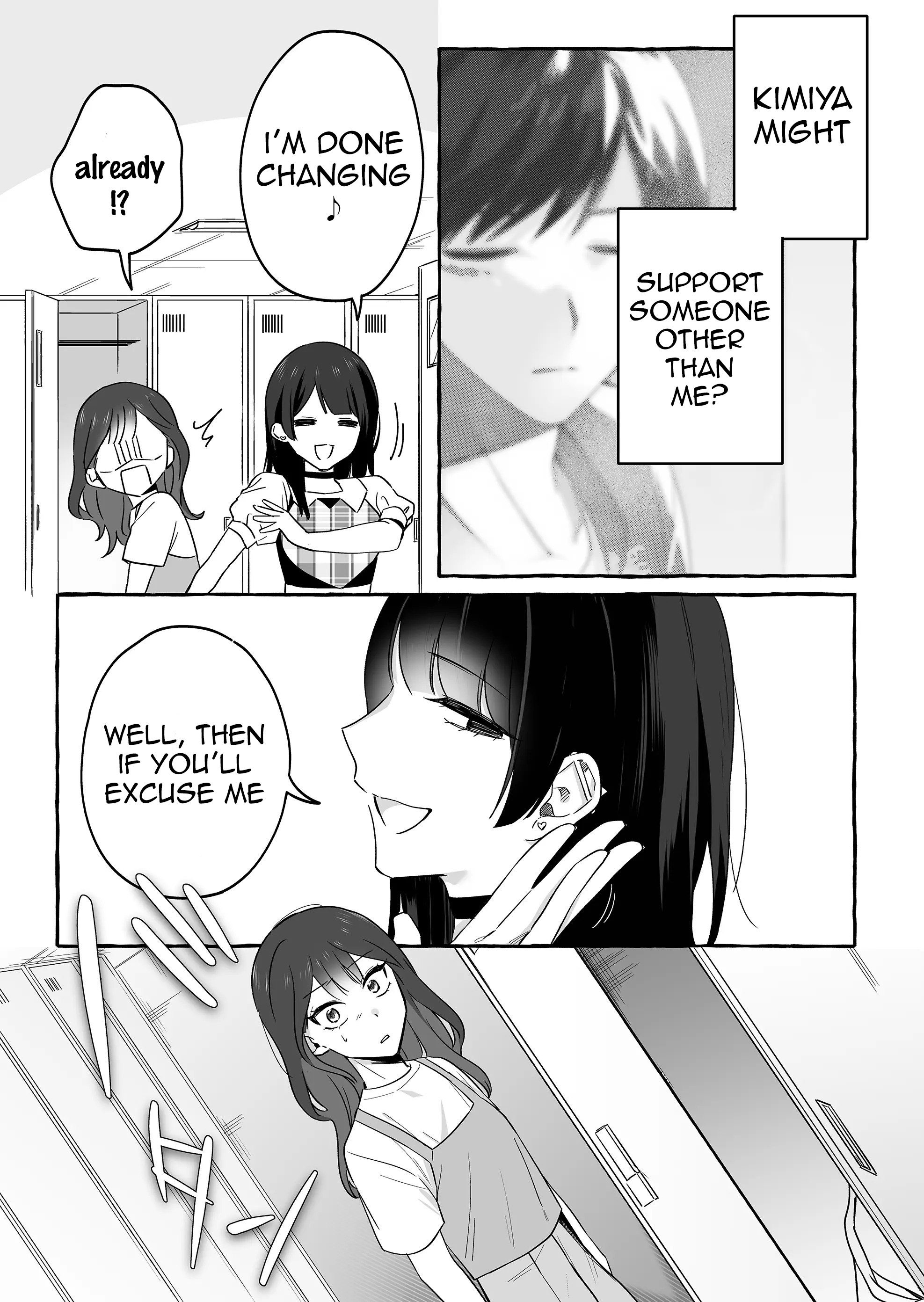Halaman dari Damedol to Sekai ni Hitori Dake no Fan Chapter 17