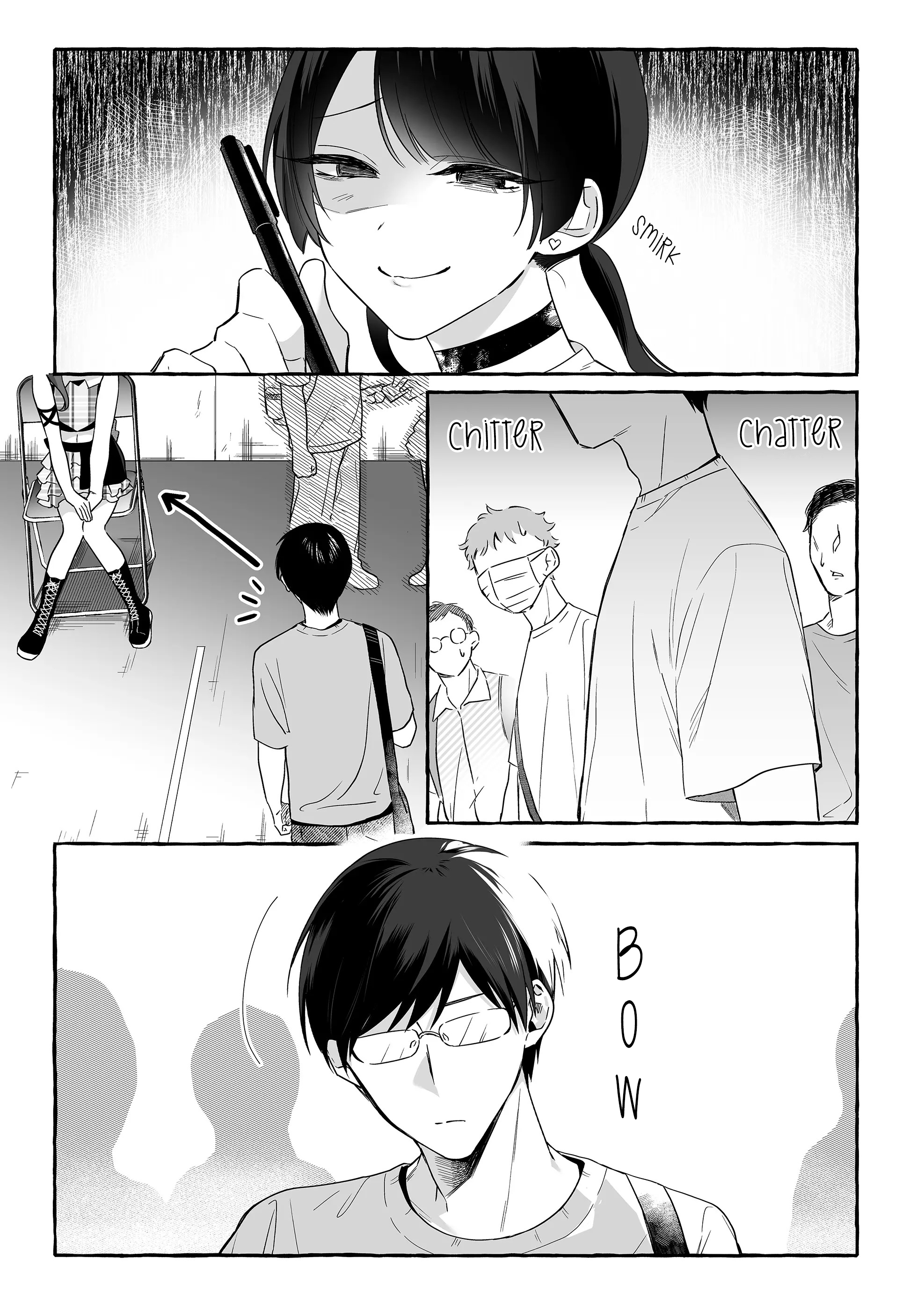 Halaman dari Damedol to Sekai ni Hitori Dake no Fan Chapter 17