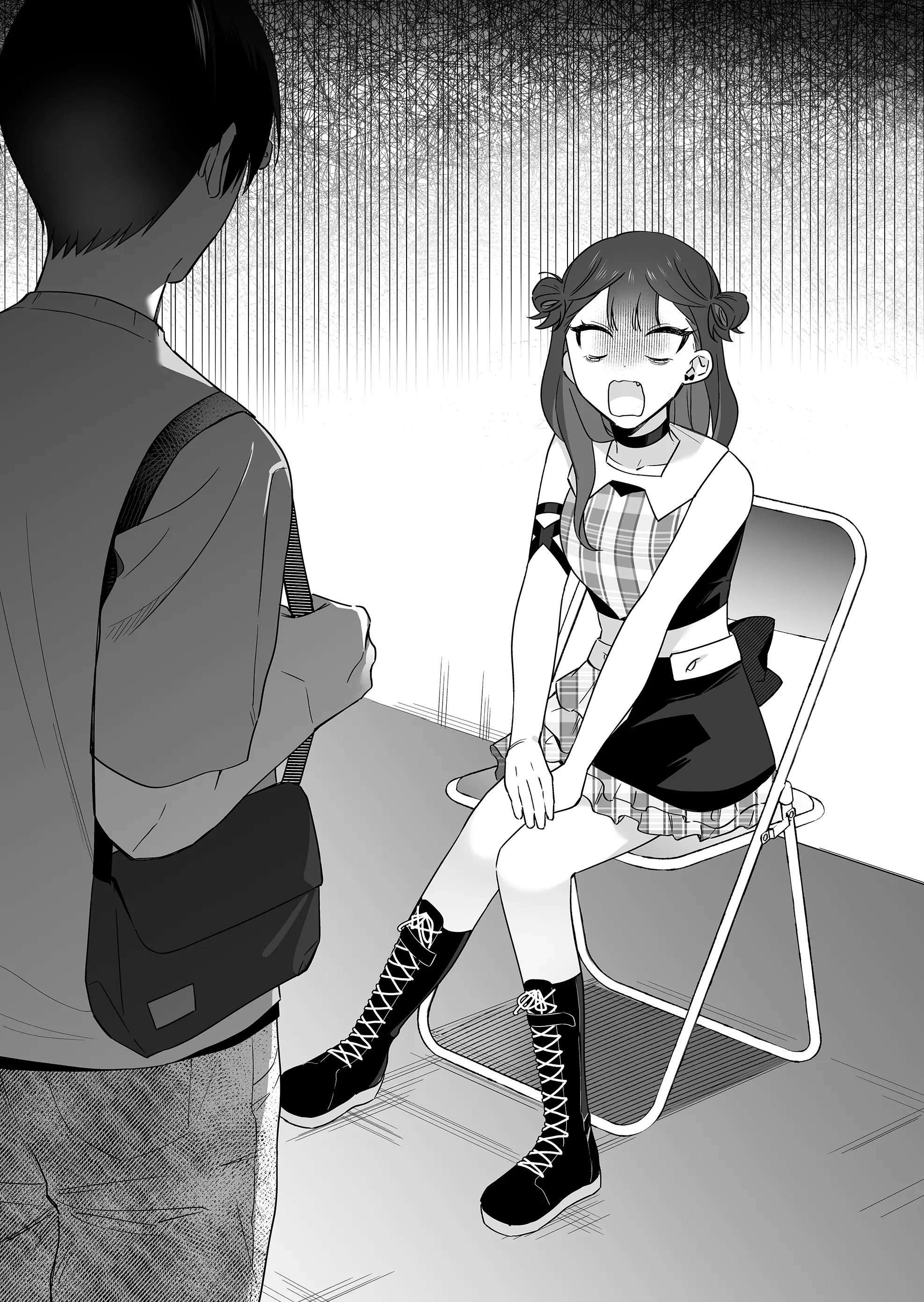 Halaman dari Damedol to Sekai ni Hitori Dake no Fan Chapter 17