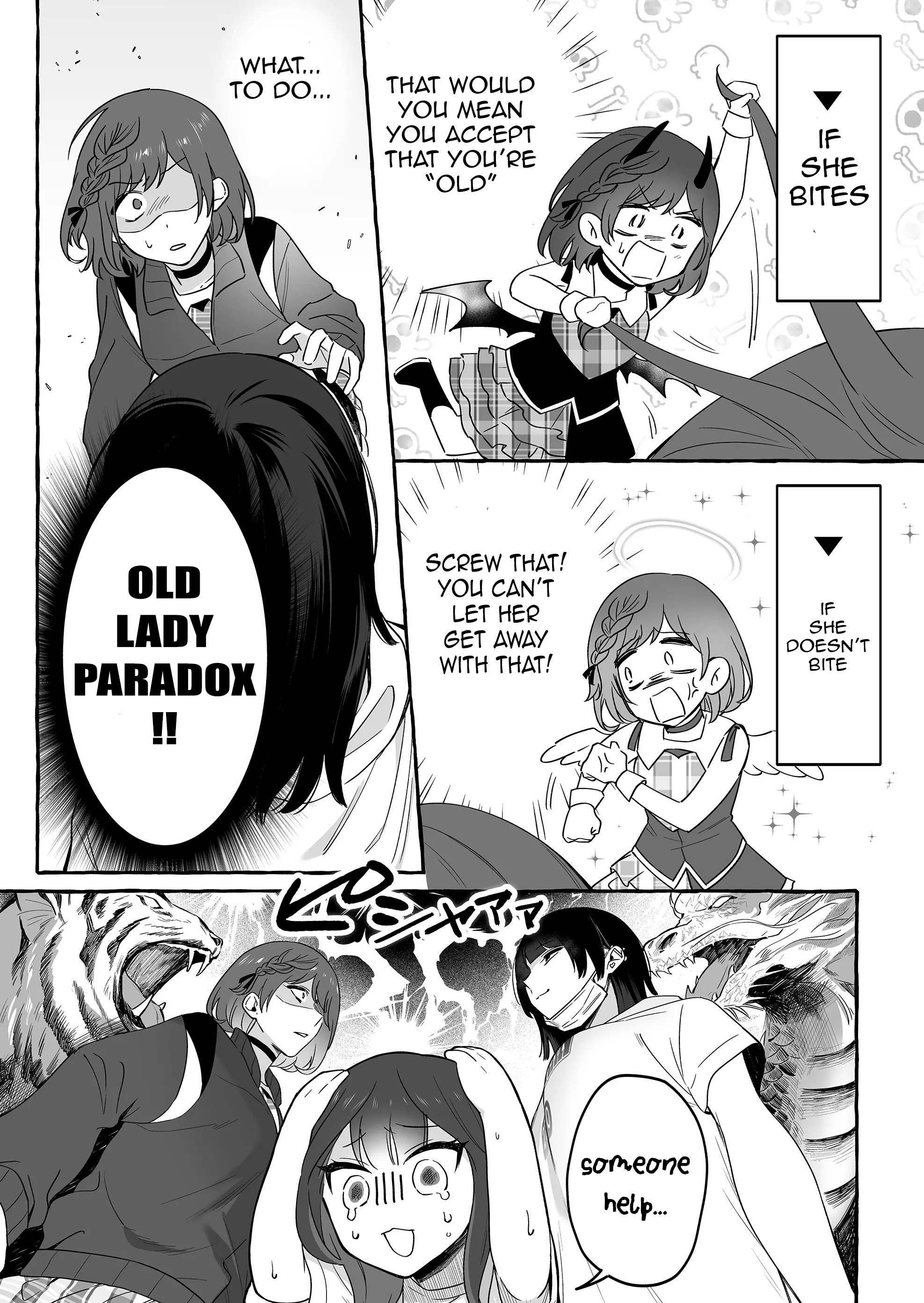 Halaman dari Damedol to Sekai ni Hitori Dake no Fan Chapter 17