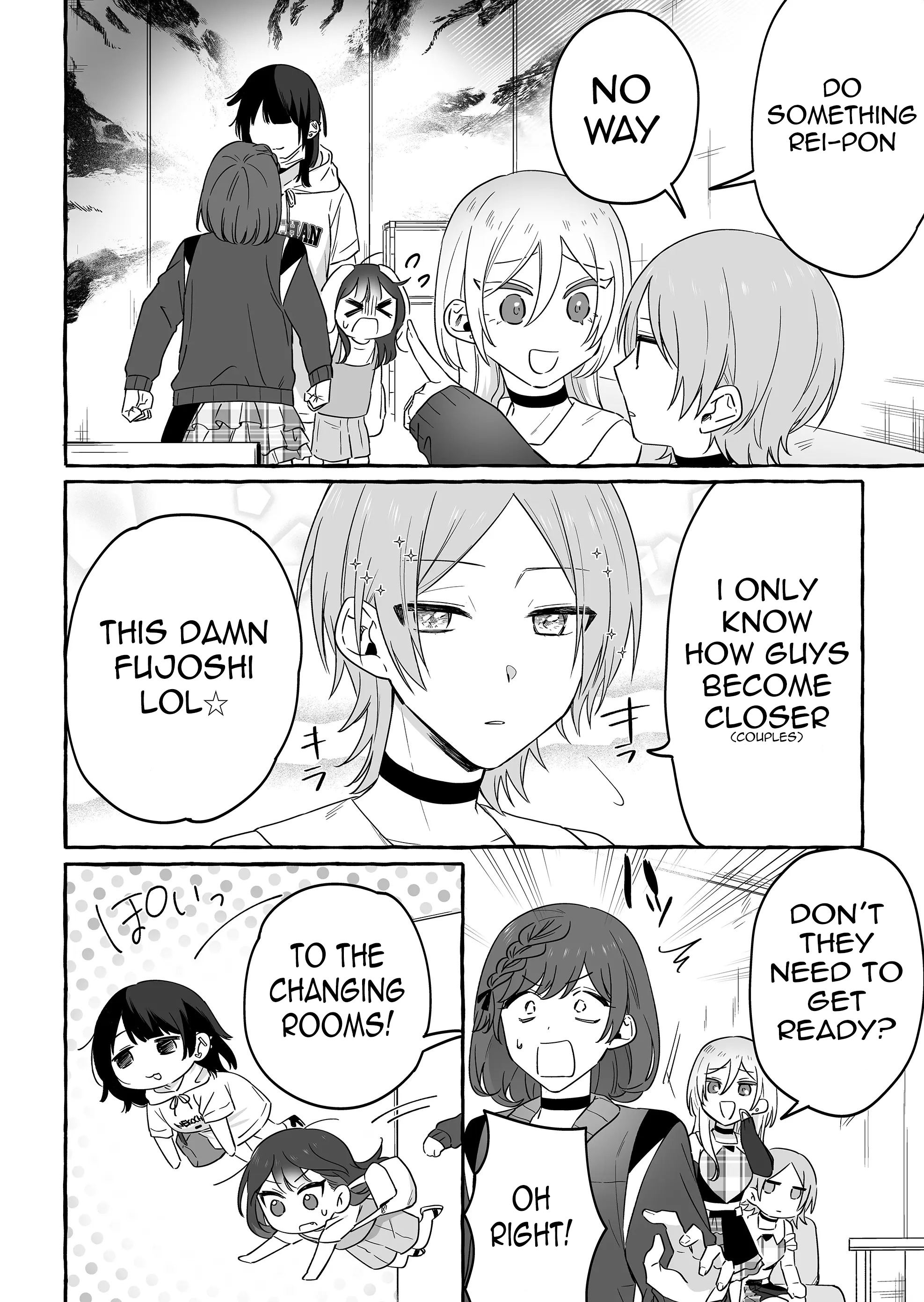 Halaman dari Damedol to Sekai ni Hitori Dake no Fan Chapter 17