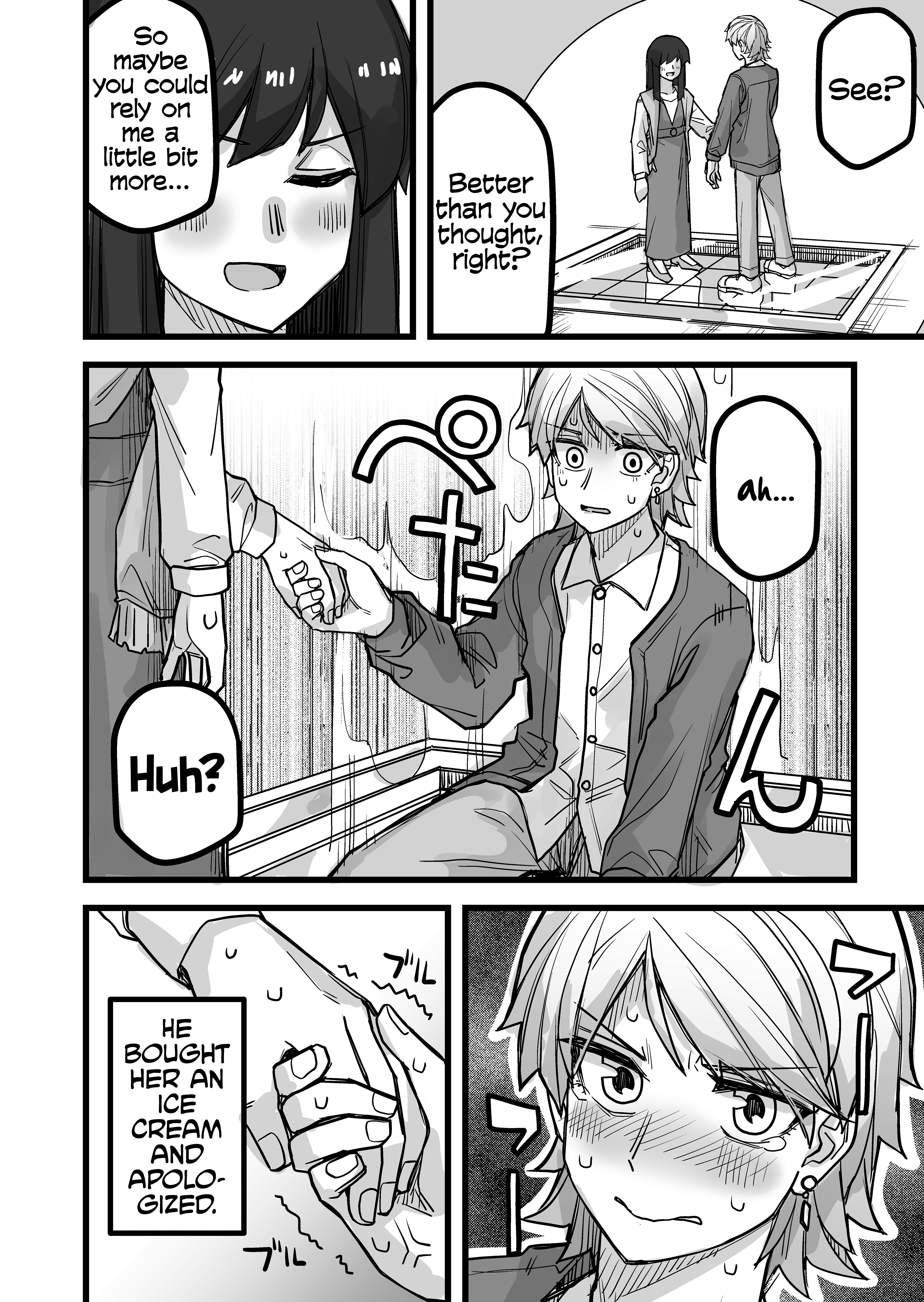 Halaman dari Ikemen Joshi to Josou Danshi Chapter 41
