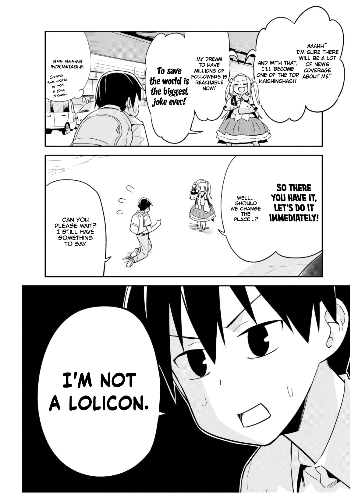 Sekai o Sukuu Tame ni Watashi to Asa Chun Dekimasu ka? Chapter 5 Page 5