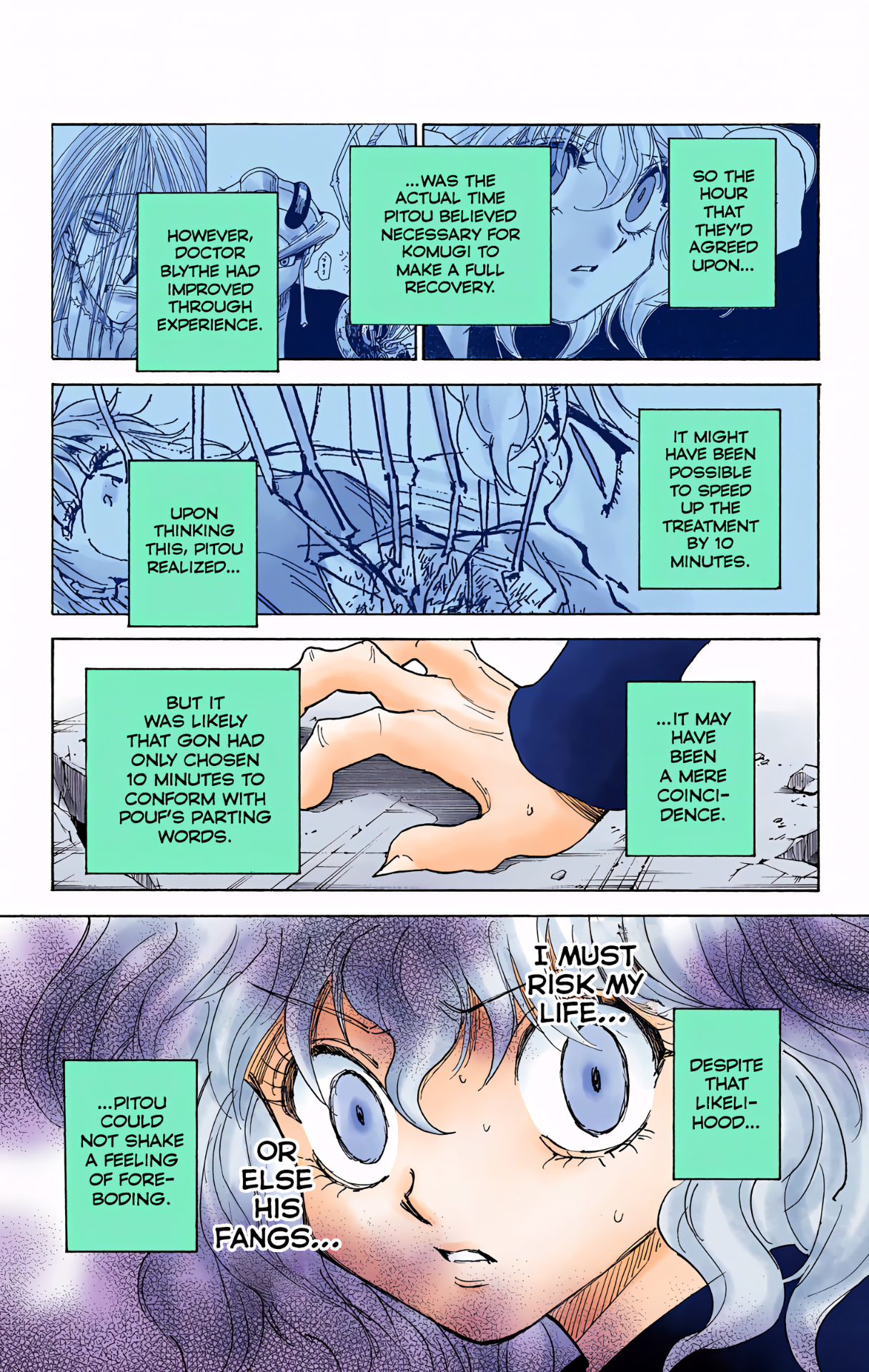 Halaman dari HUNTER x HUNTER (Official Colored) Chapter 295