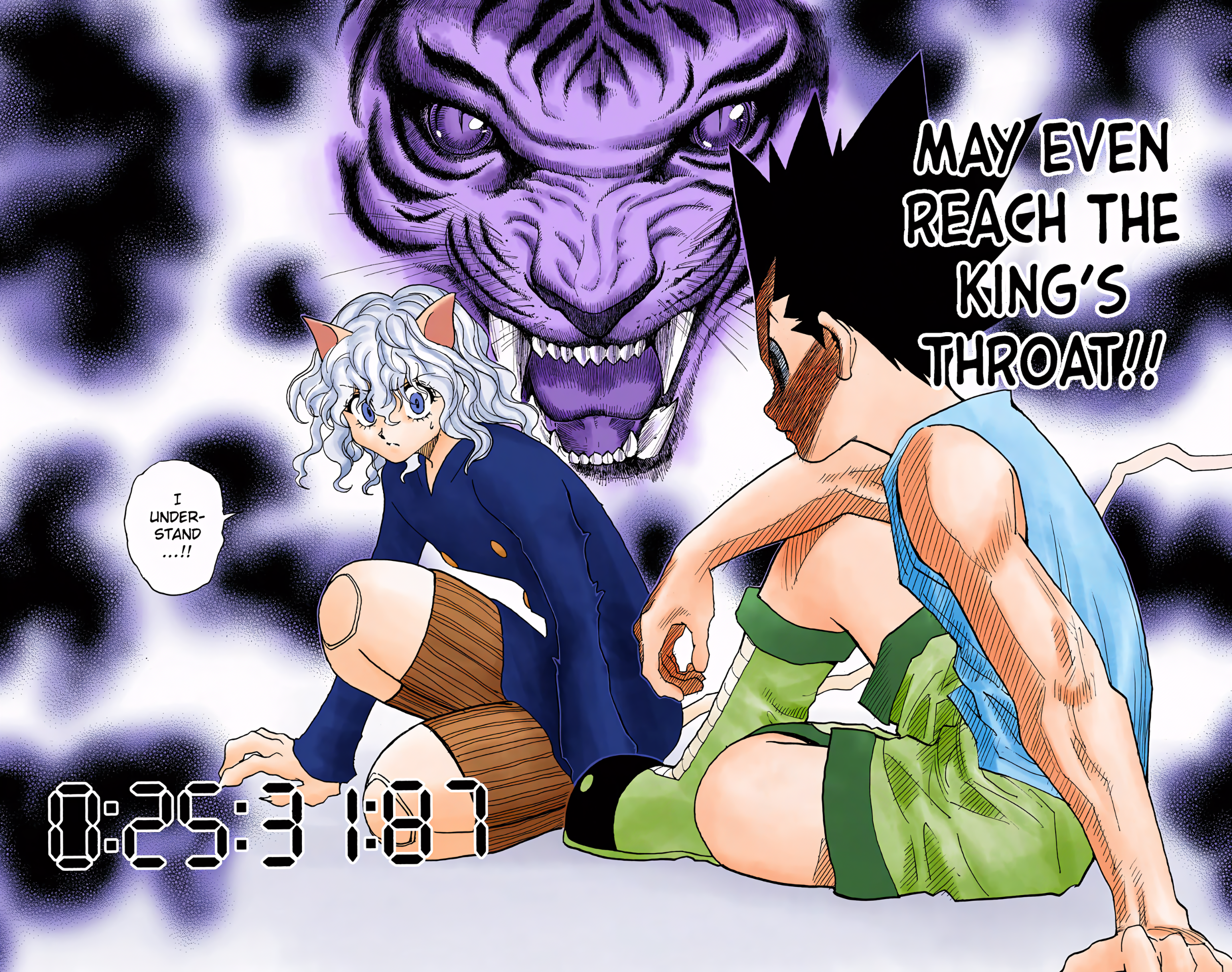 Halaman dari HUNTER x HUNTER (Official Colored) Chapter 295