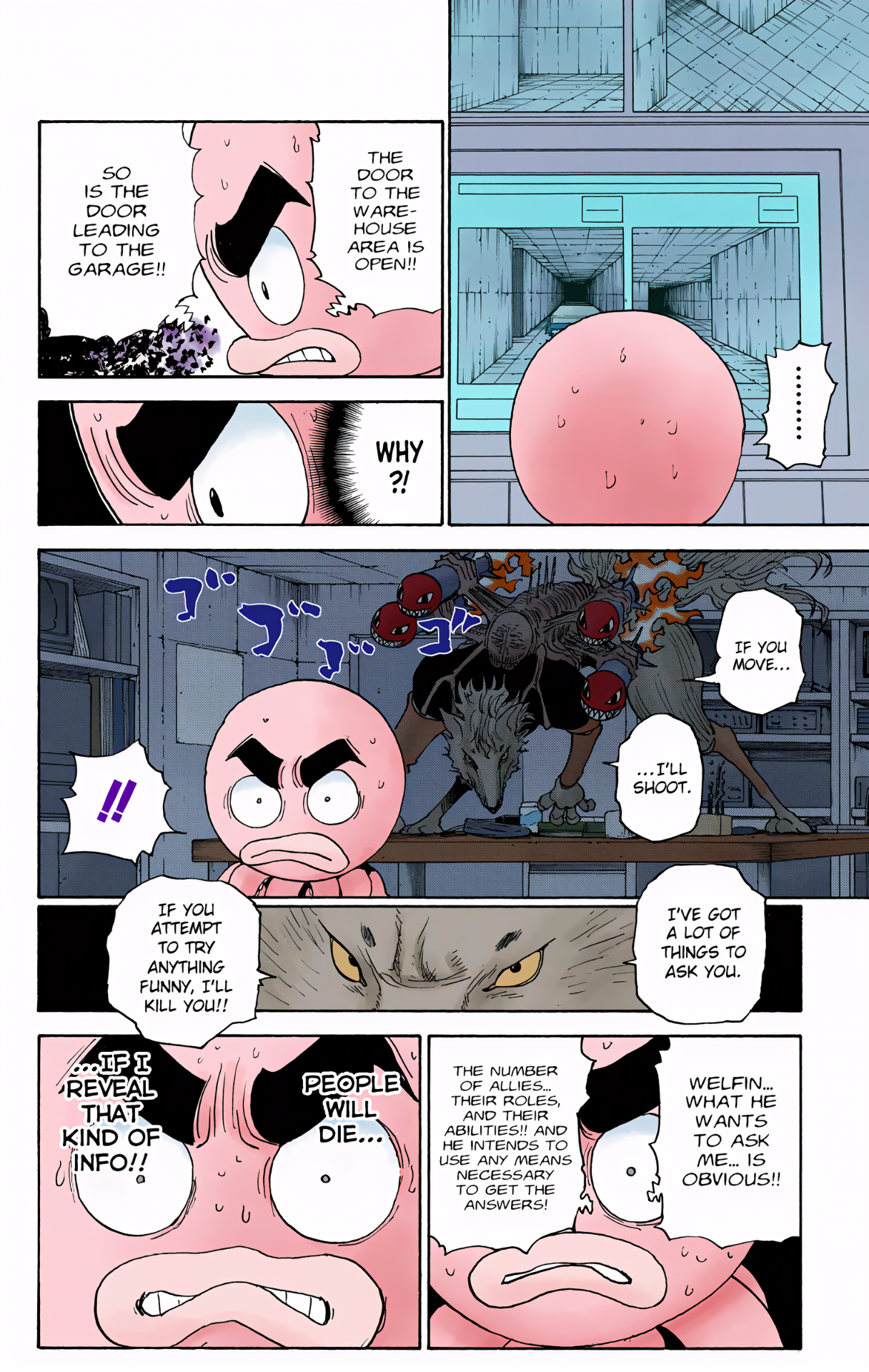 Halaman dari HUNTER x HUNTER (Official Colored) Chapter 295