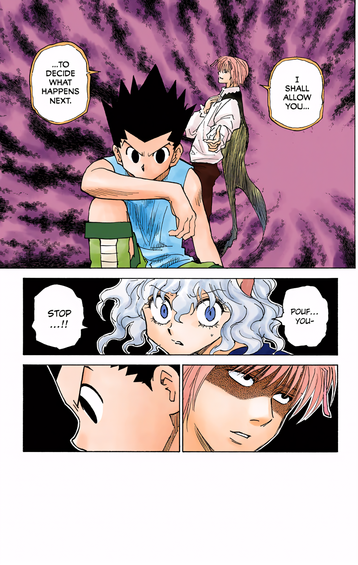 Halaman dari HUNTER x HUNTER (Official Colored) Chapter 295