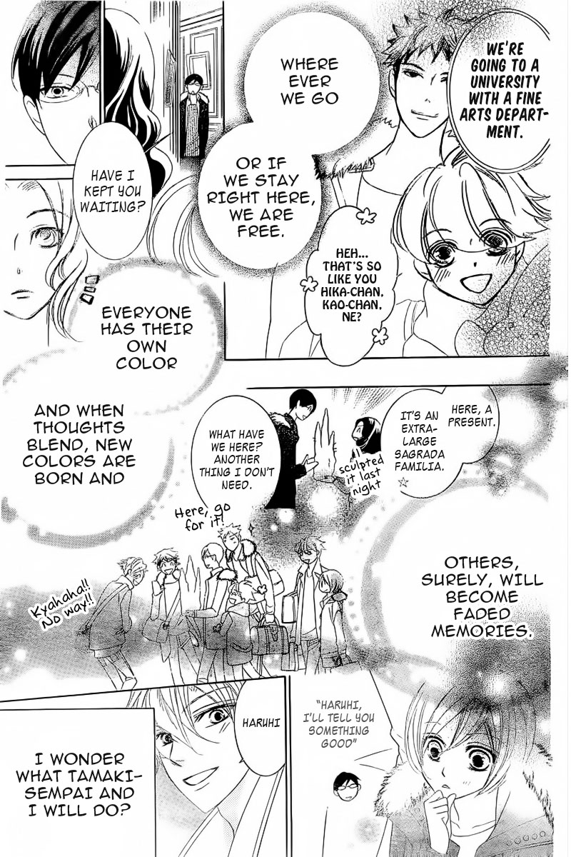 Halaman dari Ouran High School Host Club Chapter 83.1