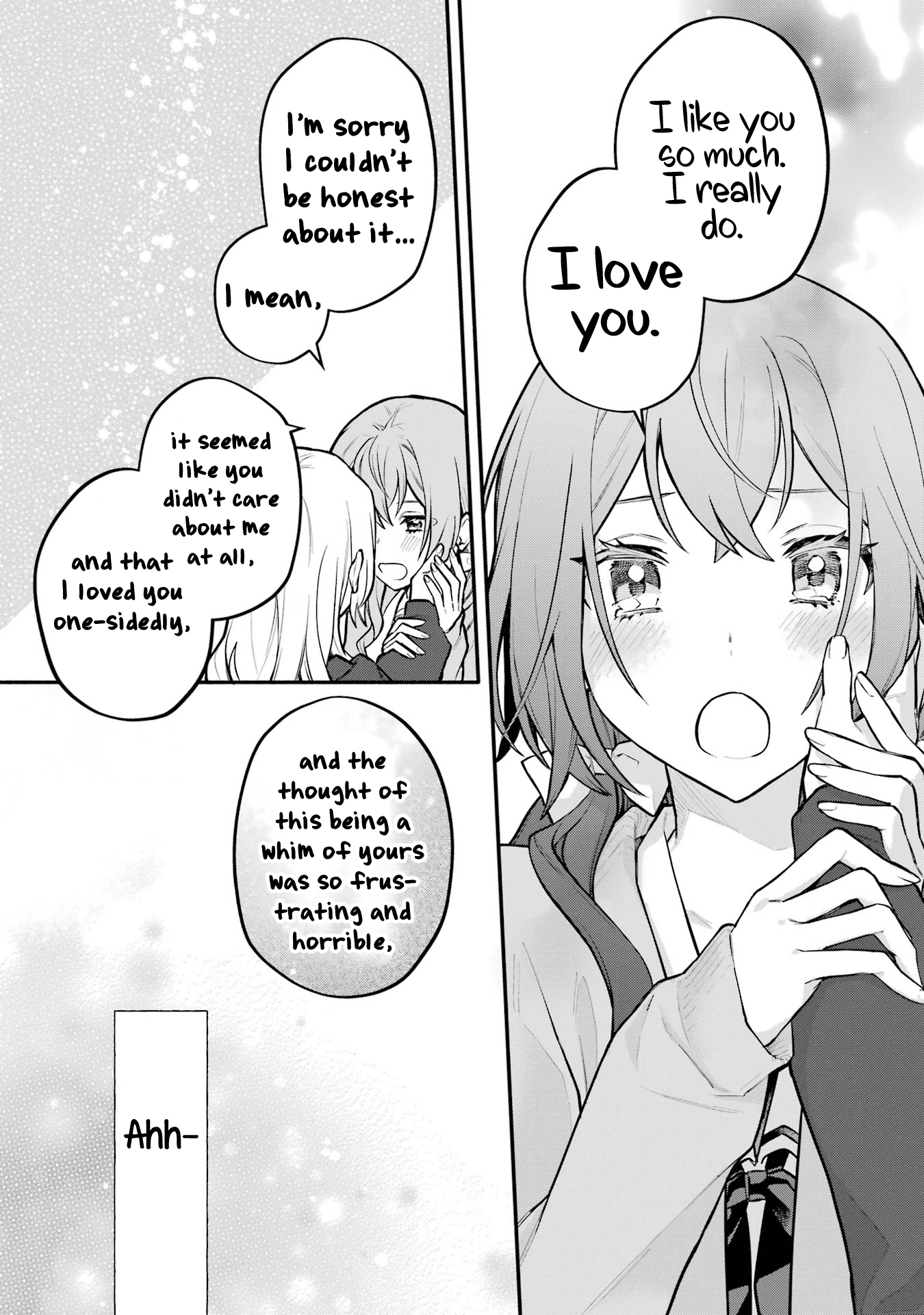 Halaman dari Onna Doushi toka Arienai desho to Iiharu Onnanoko wo, Hyakunichikan de Tetteiteki ni Otosu Yuri no Ohanashi Chapter 10
