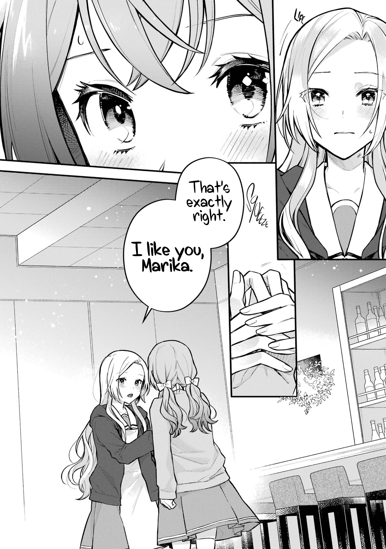 Halaman dari Onna Doushi toka Arienai desho to Iiharu Onnanoko wo, Hyakunichikan de Tetteiteki ni Otosu Yuri no Ohanashi Chapter 10